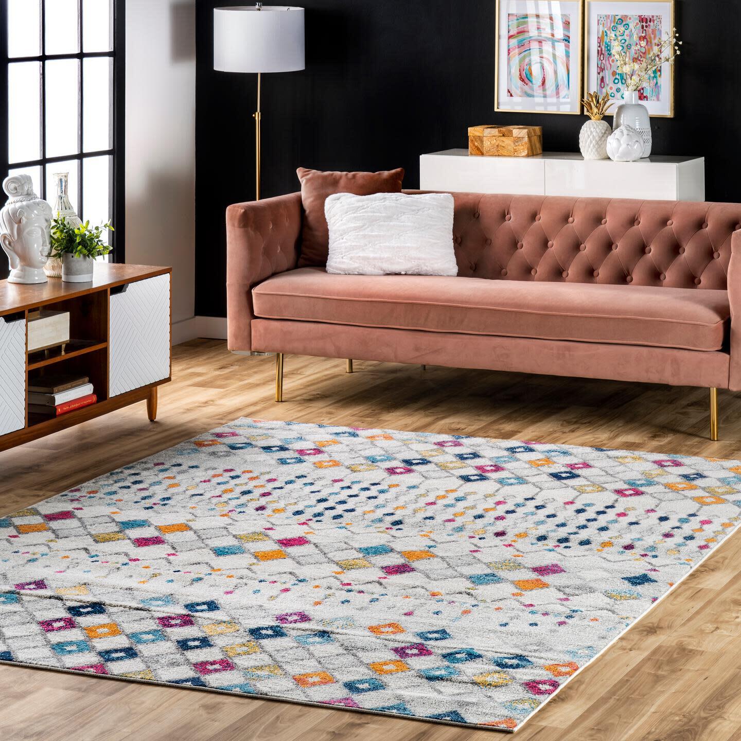 Nuloom Moroccan Blythe Area Rug, Multi, rollover