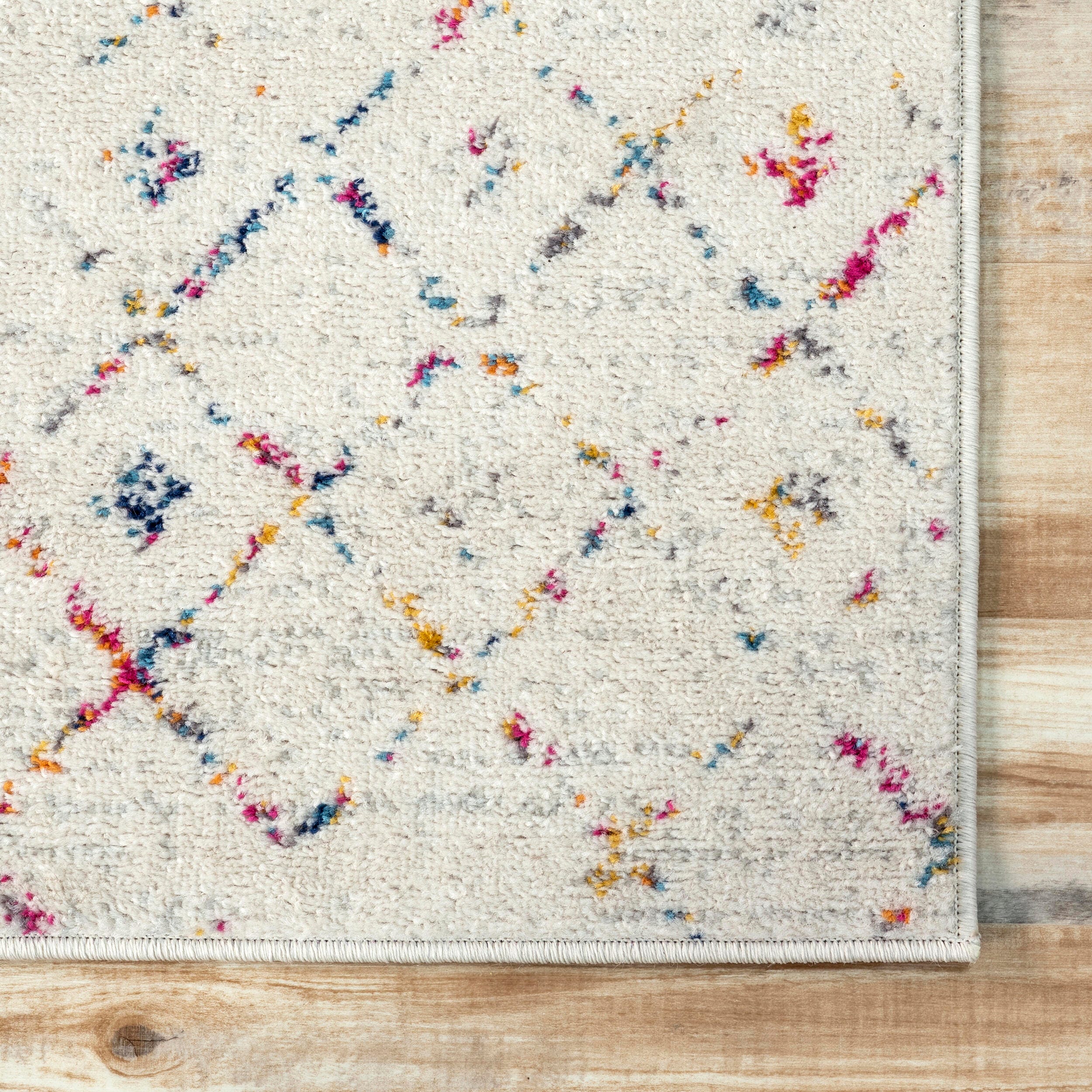 Nuloom Moroccan Blythe Area Rug, Light Multi, large