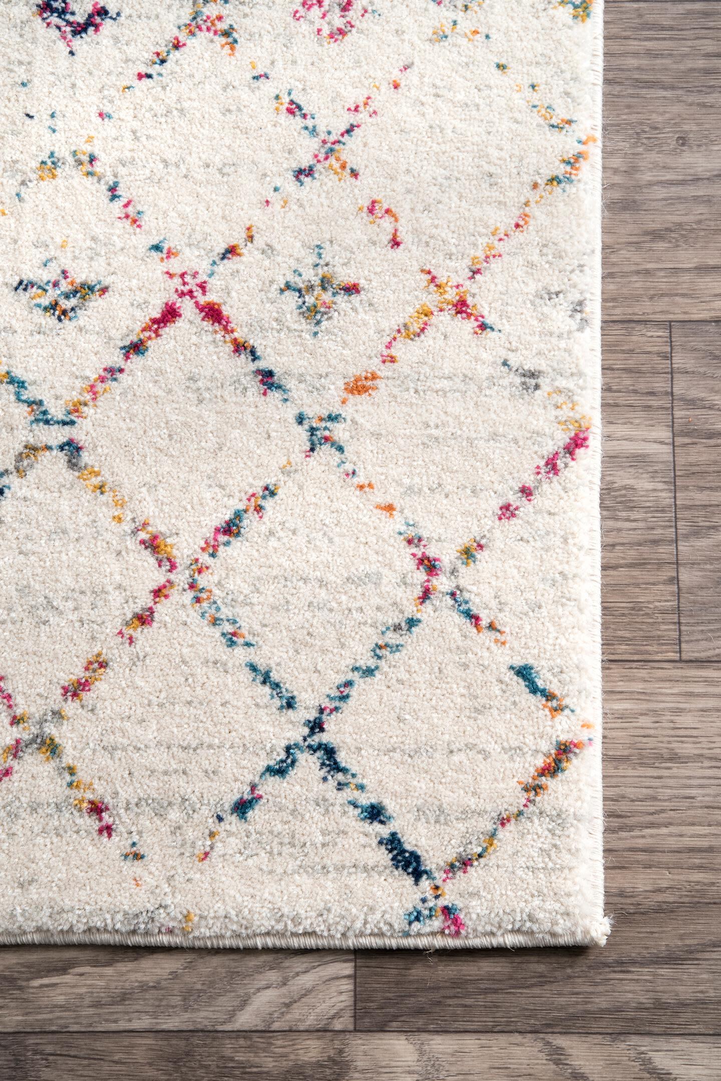 Nuloom Moroccan Blythe Area Rug, Light Multi, large