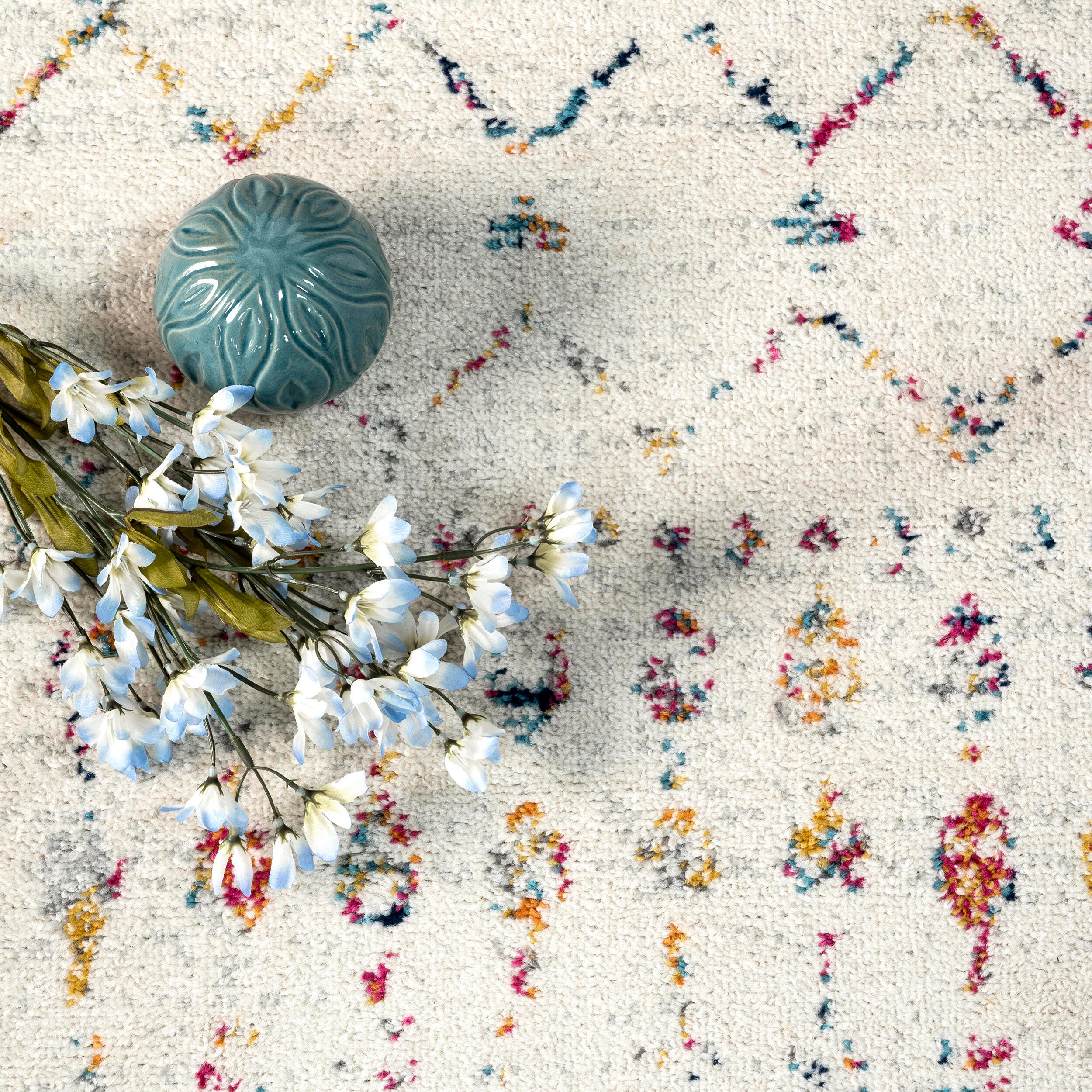 Nuloom Moroccan Blythe Area Rug, Light Multi, large