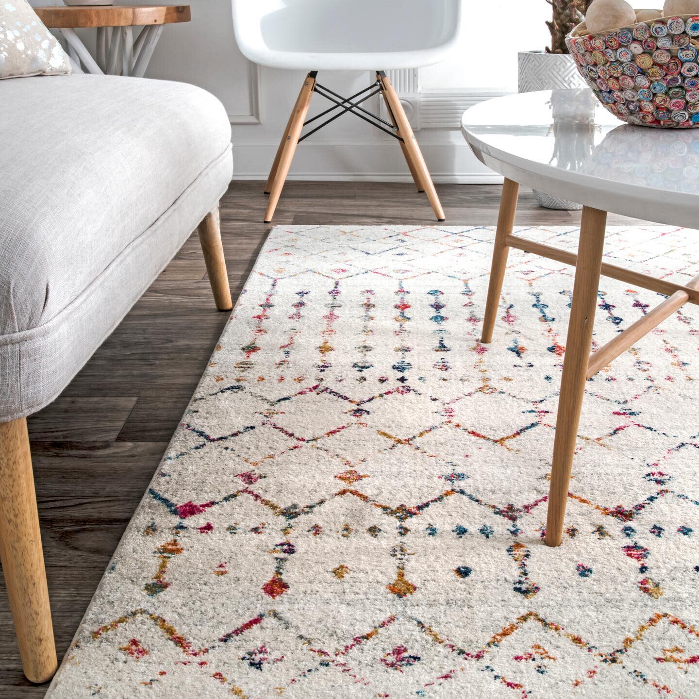 Nuloom Moroccan Blythe Area Rug, Light Multi, large