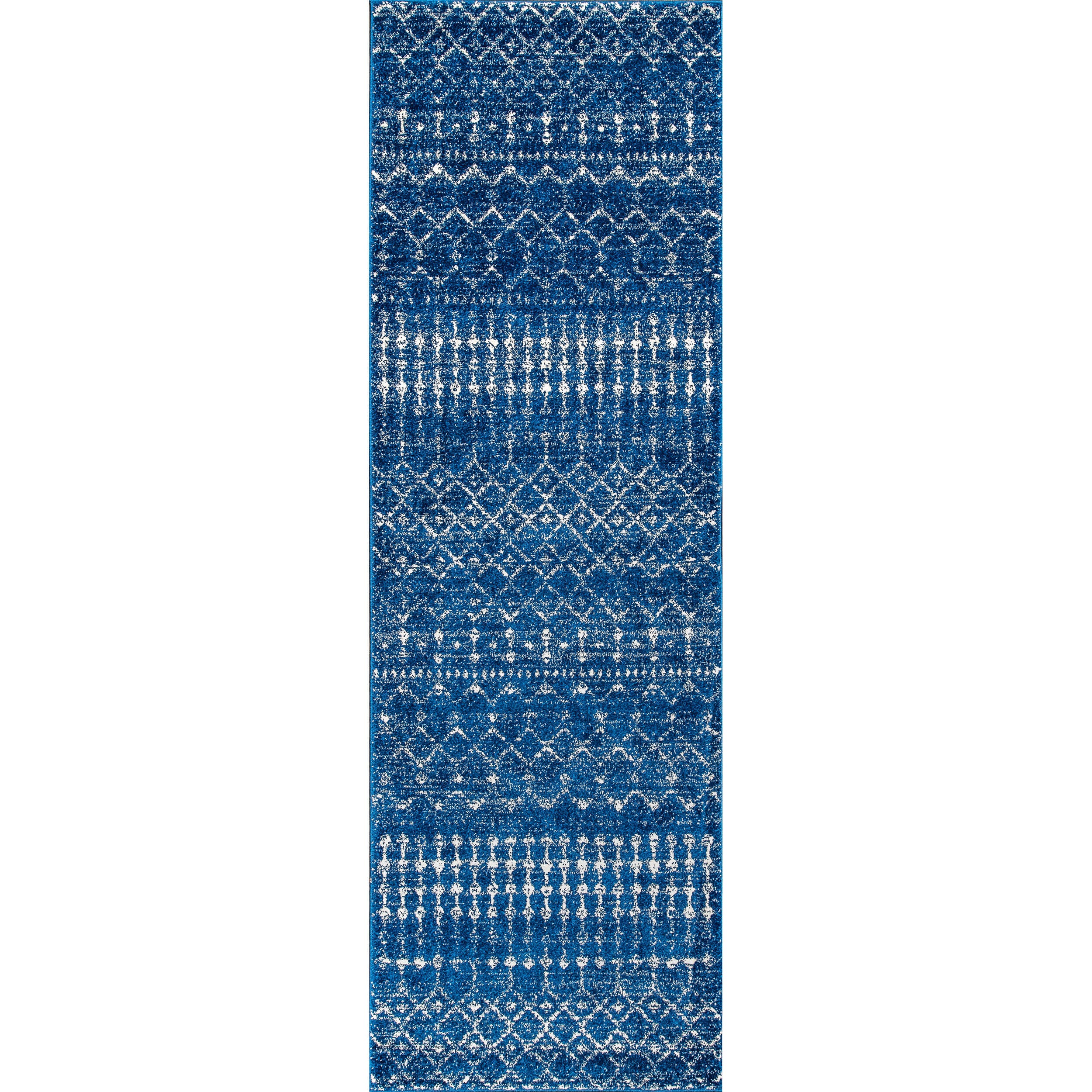 Nuloom Moroccan Blythe Area Rug, Blue, large
