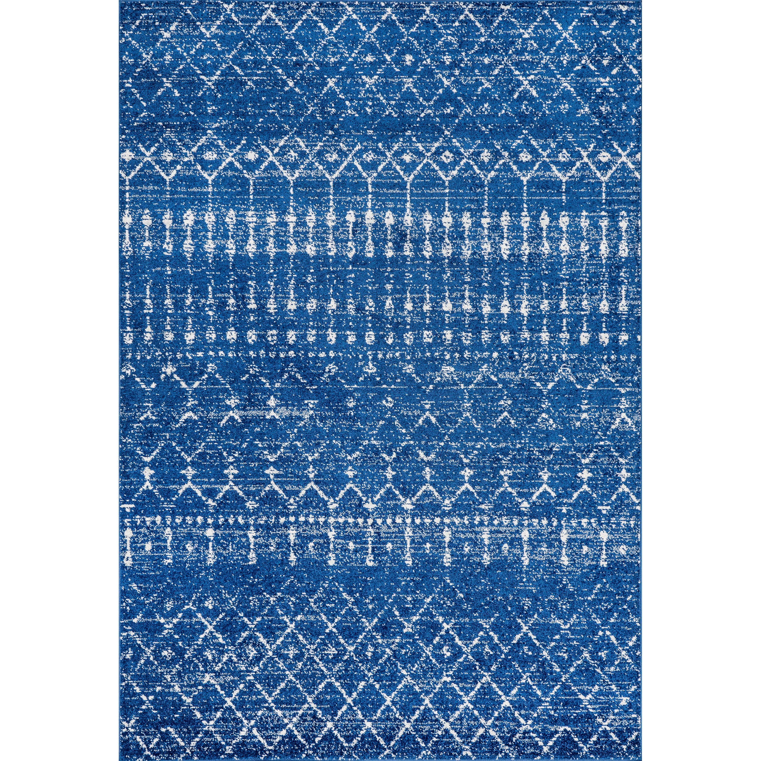 Nuloom Moroccan Blythe Area Rug, Blue, large