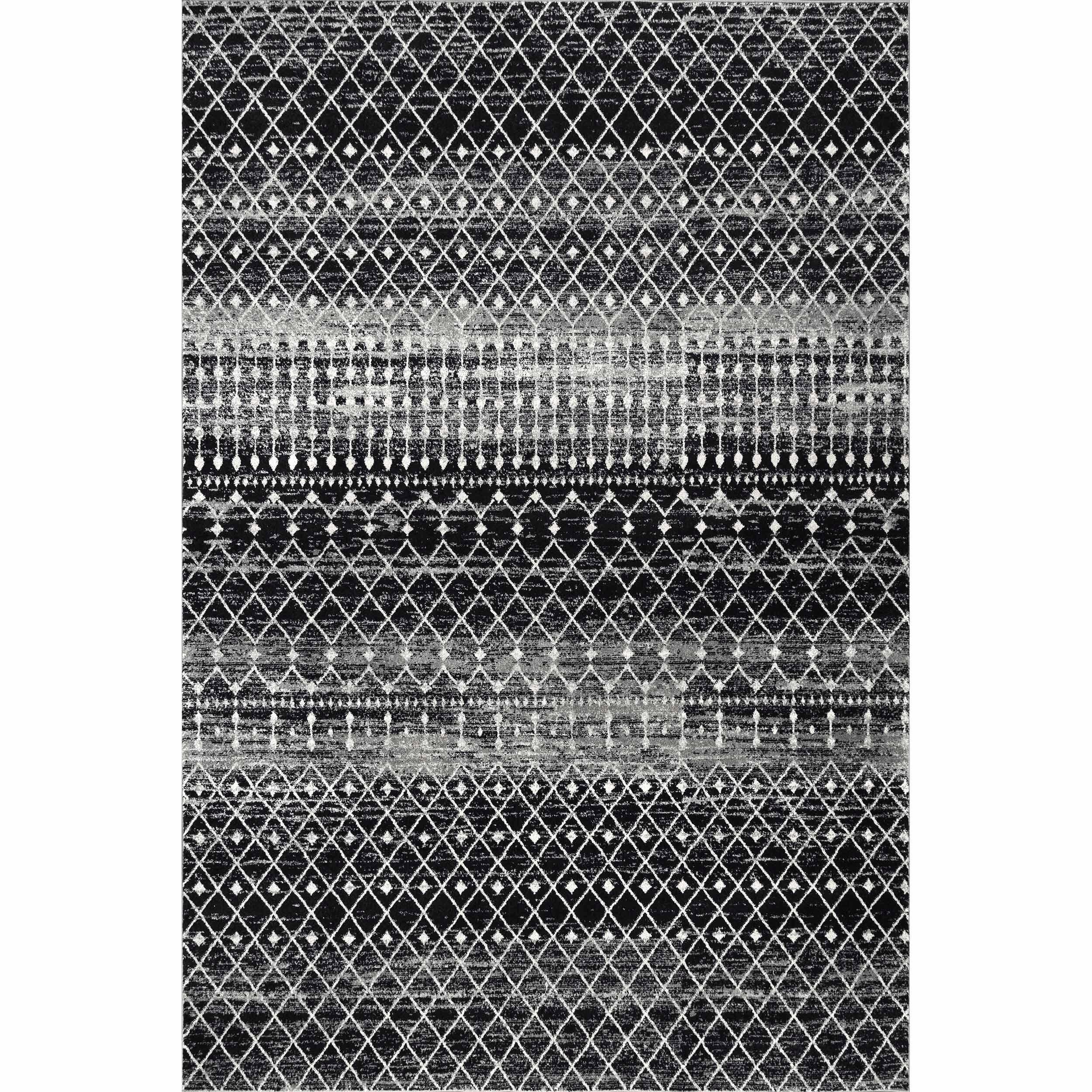 Nuloom Moroccan Blythe Area Rug, Black, large