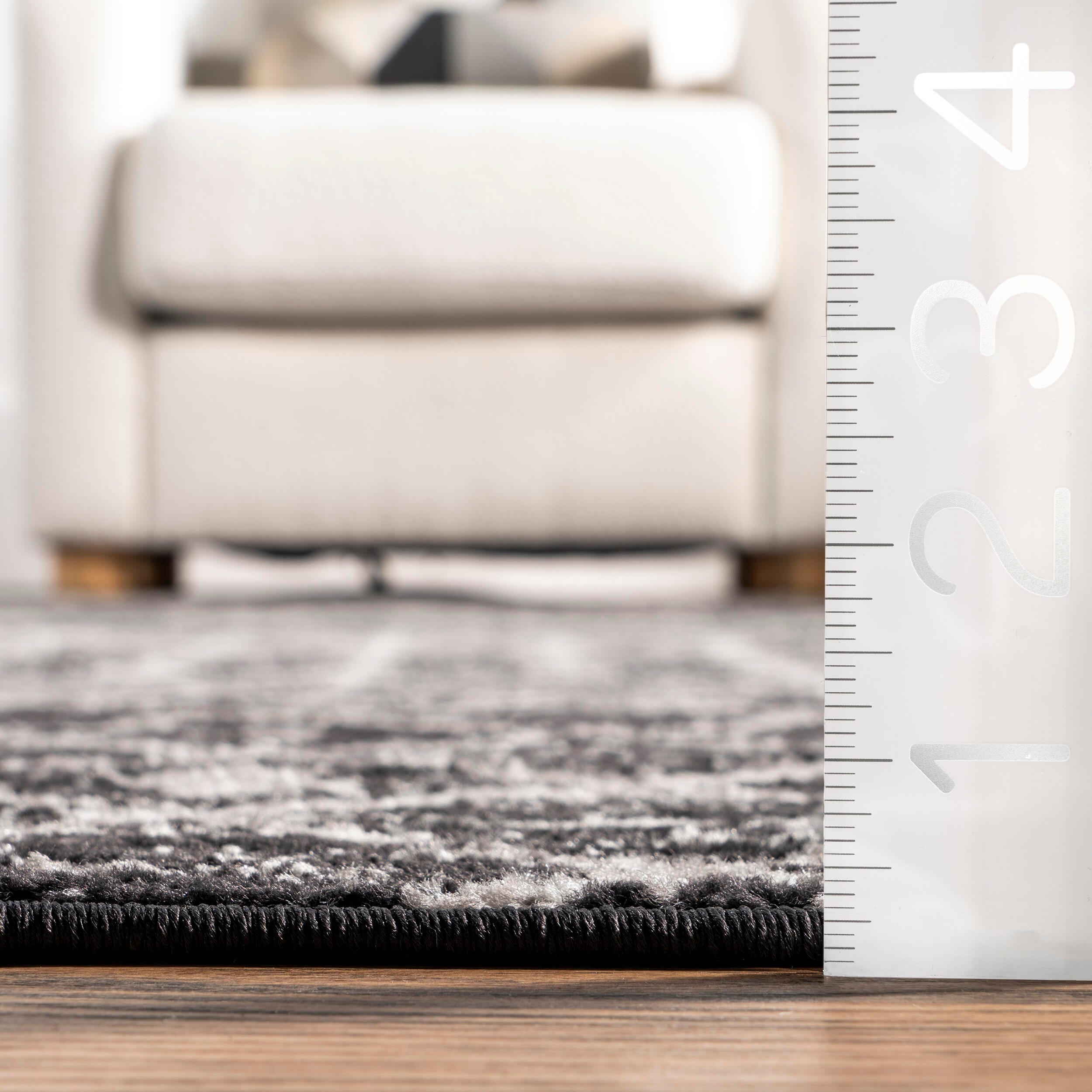 Nuloom Moroccan Blythe Area Rug, Black, large