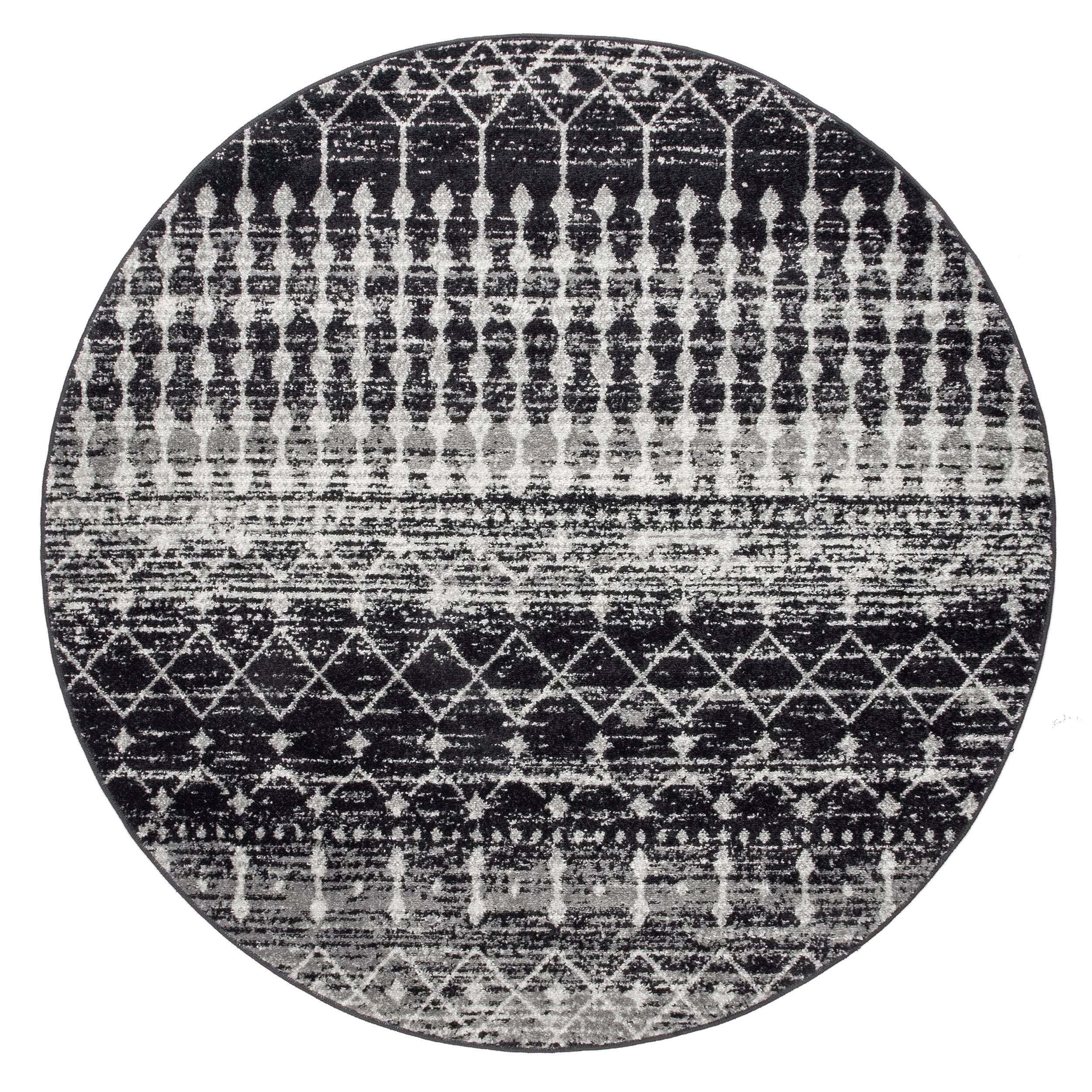 Nuloom Moroccan Blythe Area Rug, Black, large