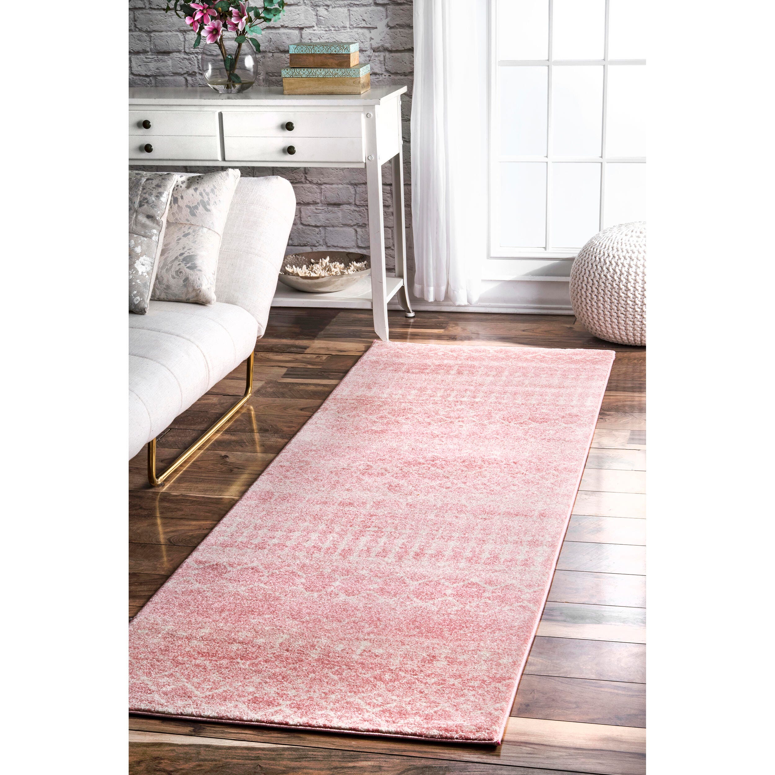 Nuloom Moroccan Blythe Area Rug, Pink, large