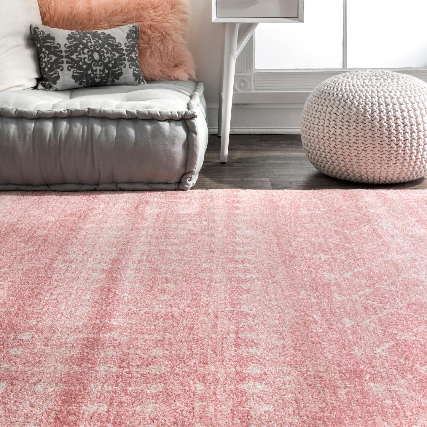 Nuloom Moroccan Blythe Area Rug, Pink, large