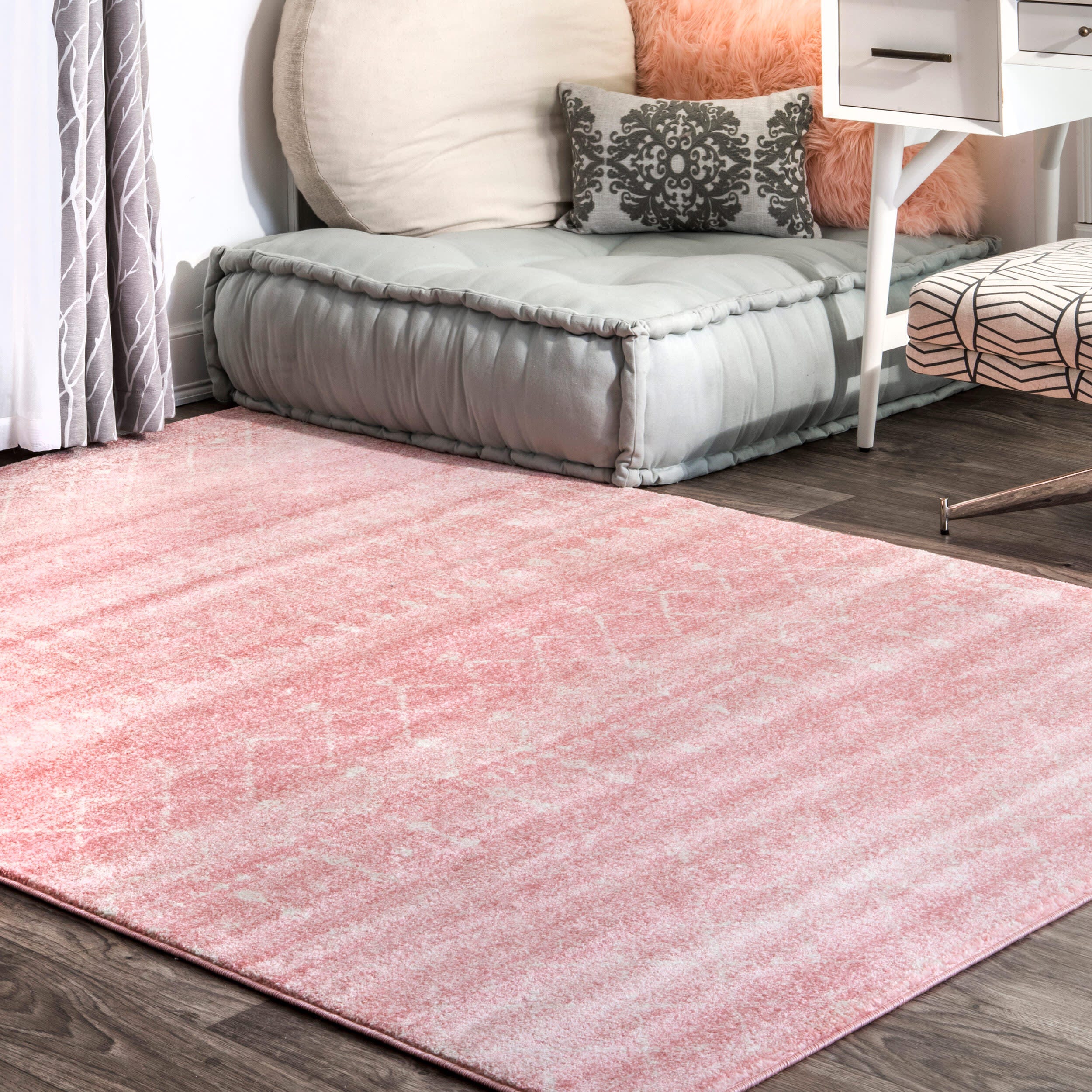 Nuloom Moroccan Blythe Area Rug, Pink, large