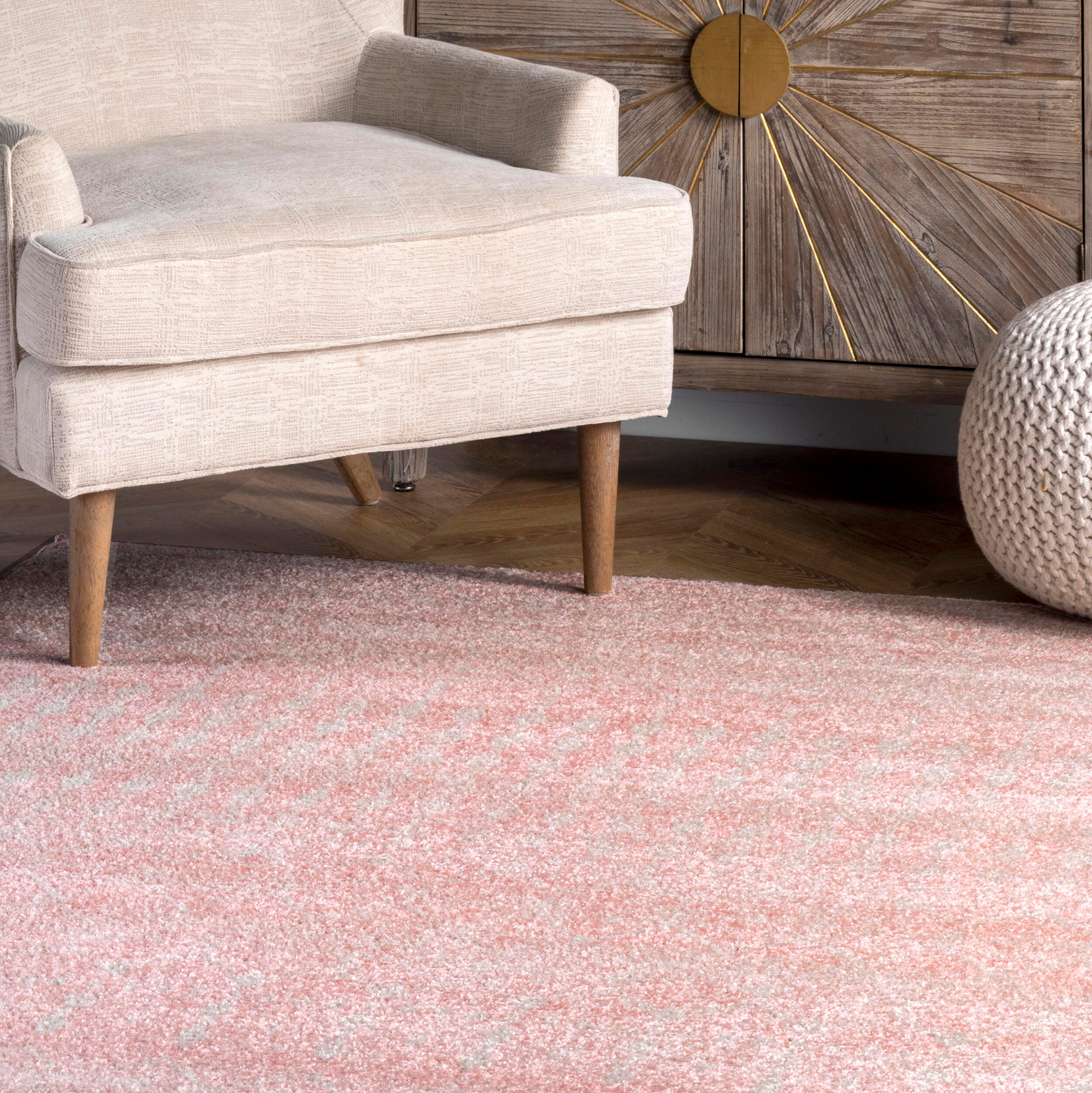 Nuloom Moroccan Blythe Area Rug, Pink, large