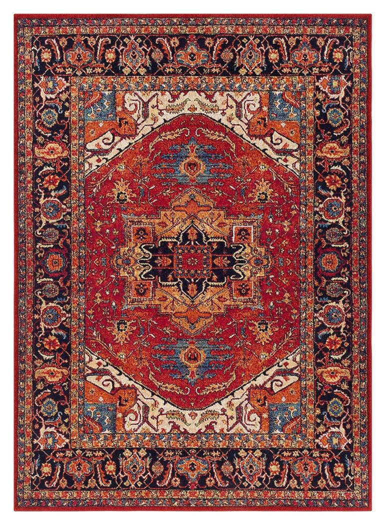 Home Accents Serapi 3' 11" X 5' 7" Area Rug, Red, large