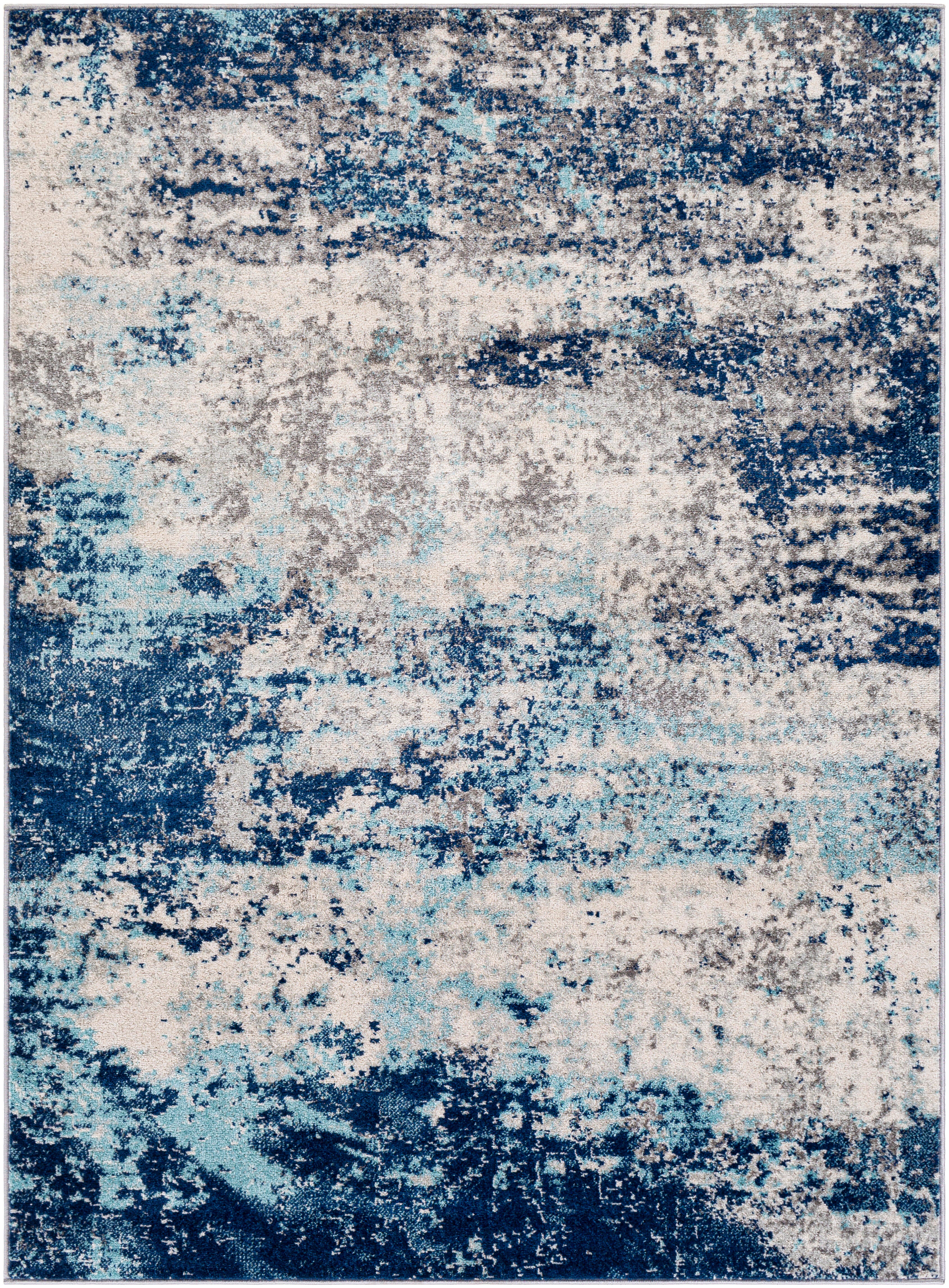 Surya Chester 5'3" x 7'3" Area Rug, Blue, large
