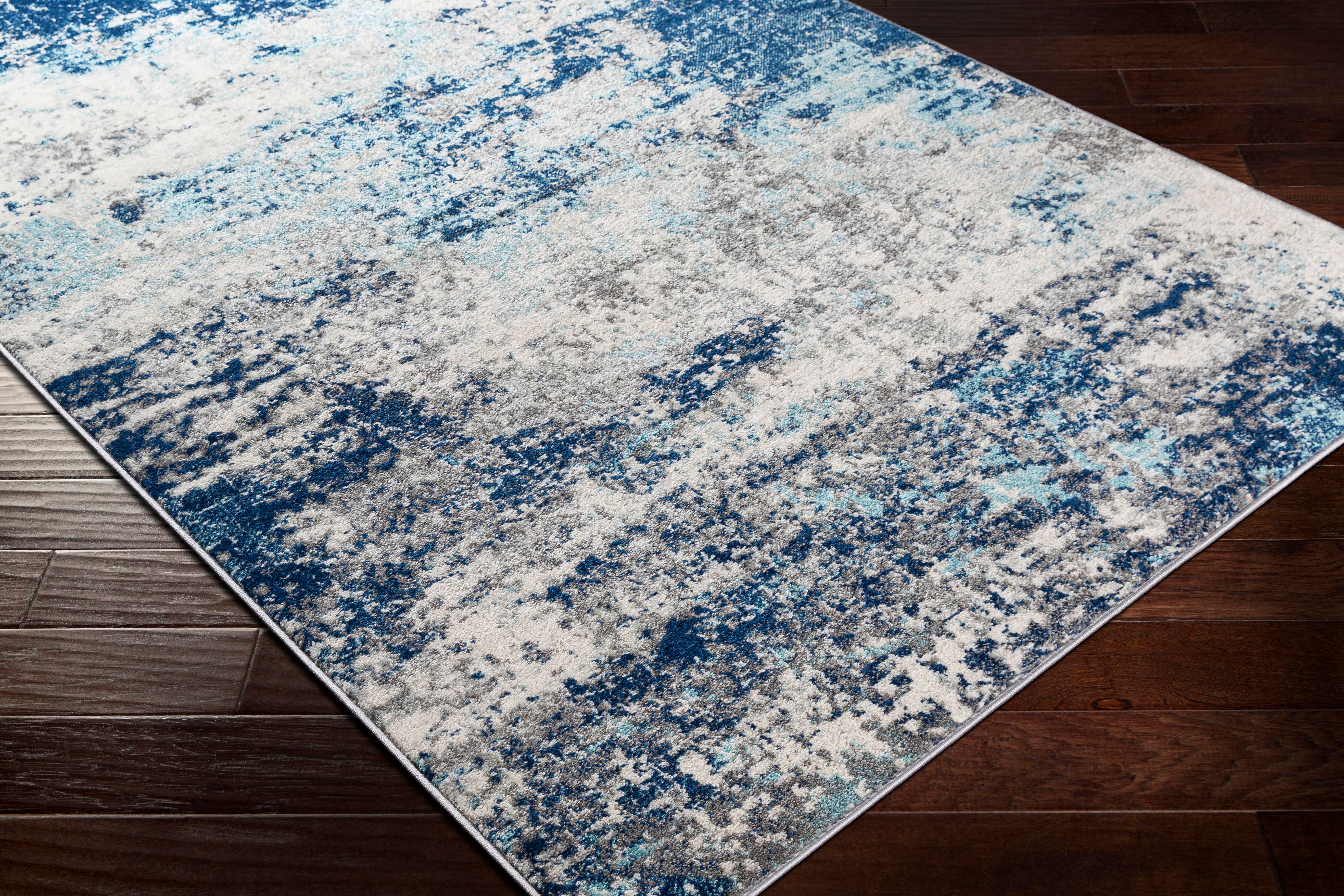 Surya Chester 7'10" x 10'3" Area Rug, Blue, large