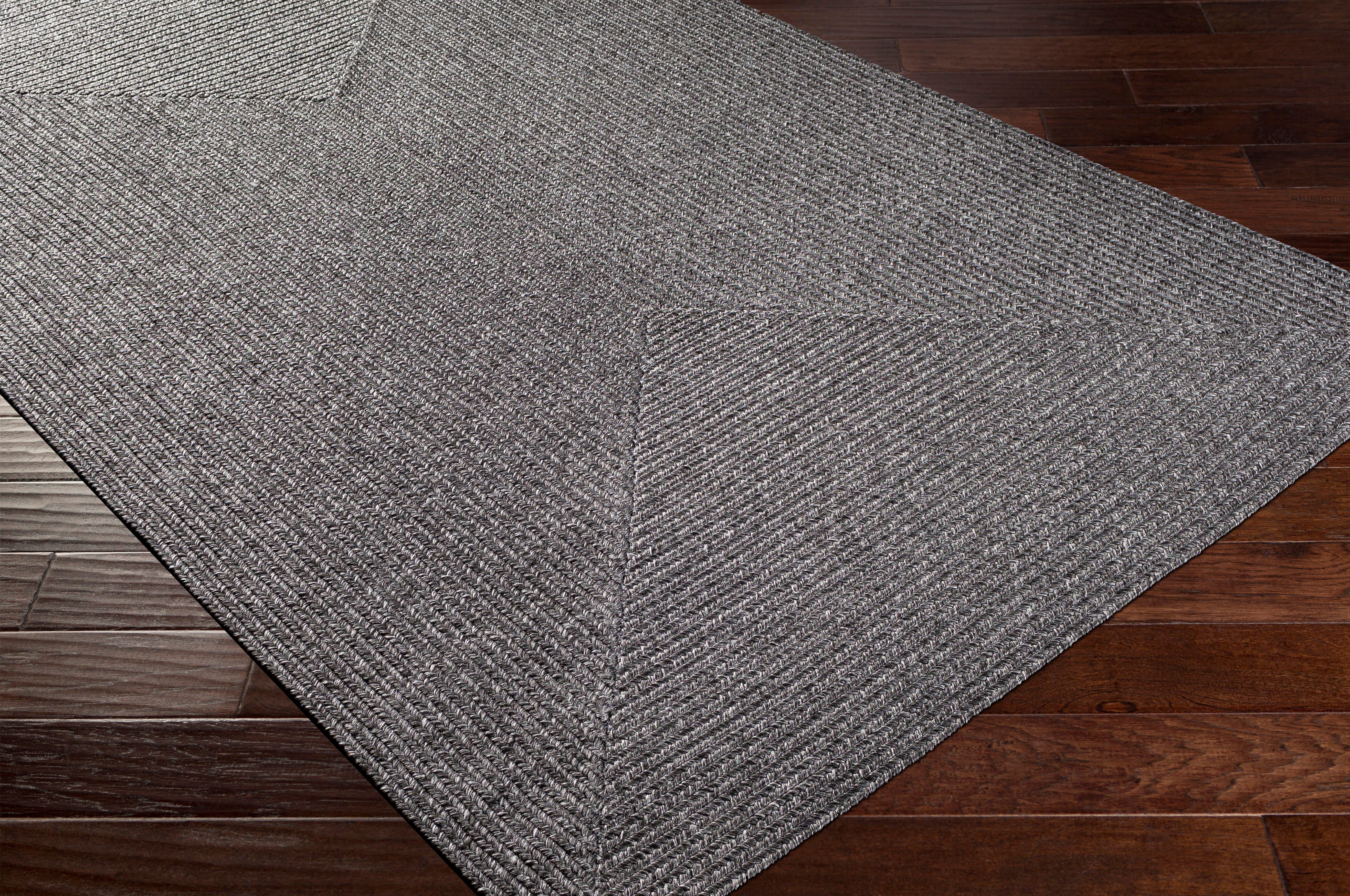 Home Accent Russum 8'6" x 11'6" Area Rug, Black/Gray, large