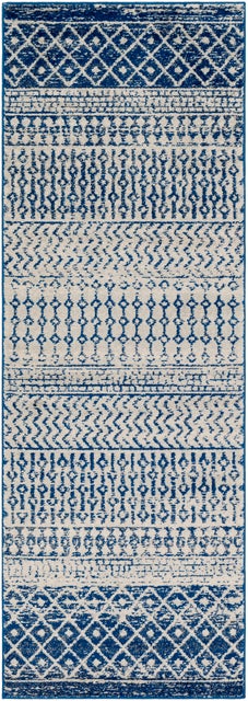 Surya Elaziz 2'7" x 7'6" Runner Rug, Blue
