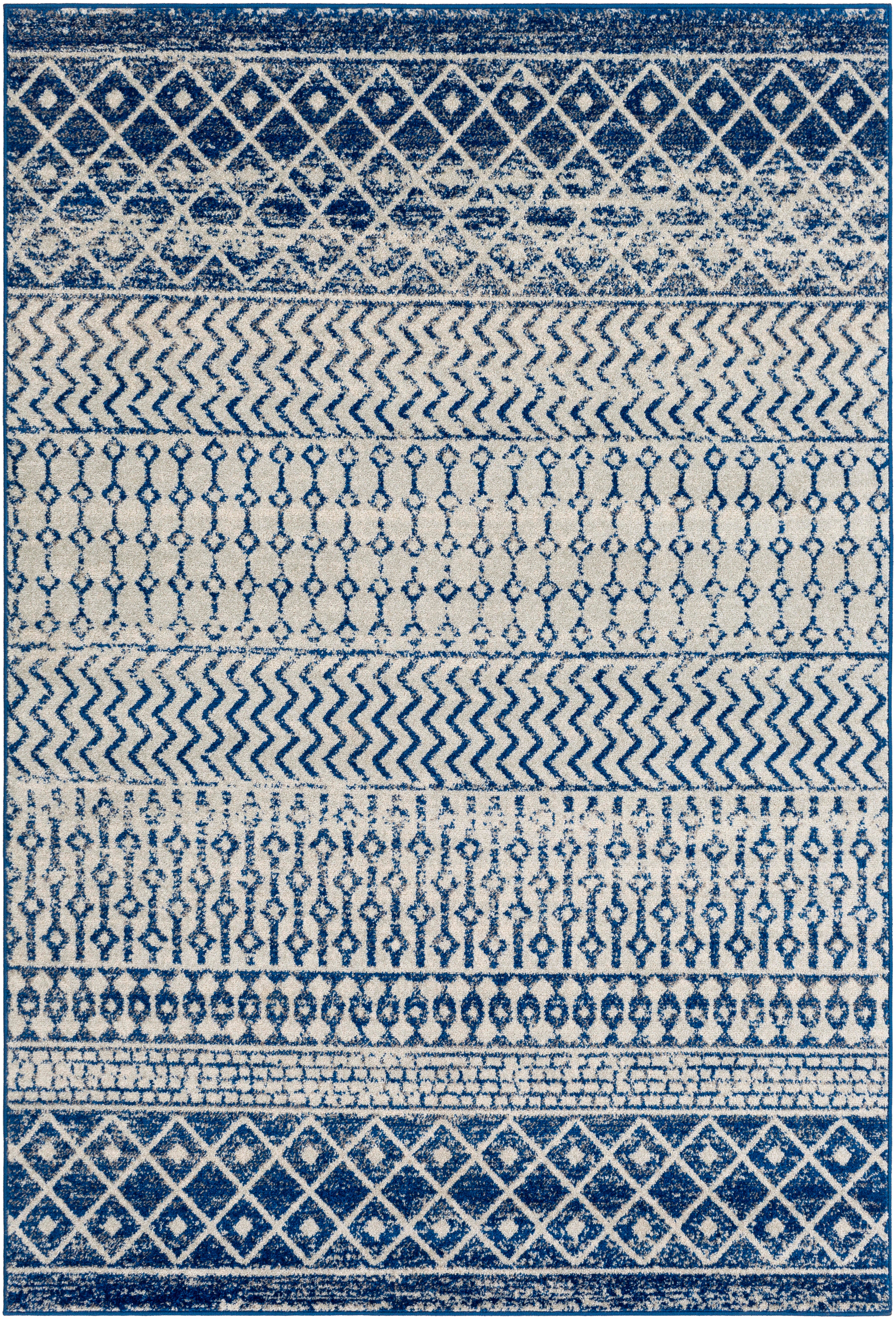 Surya Elaziz 7'10" x 10'3" Area Rug, Blue, large