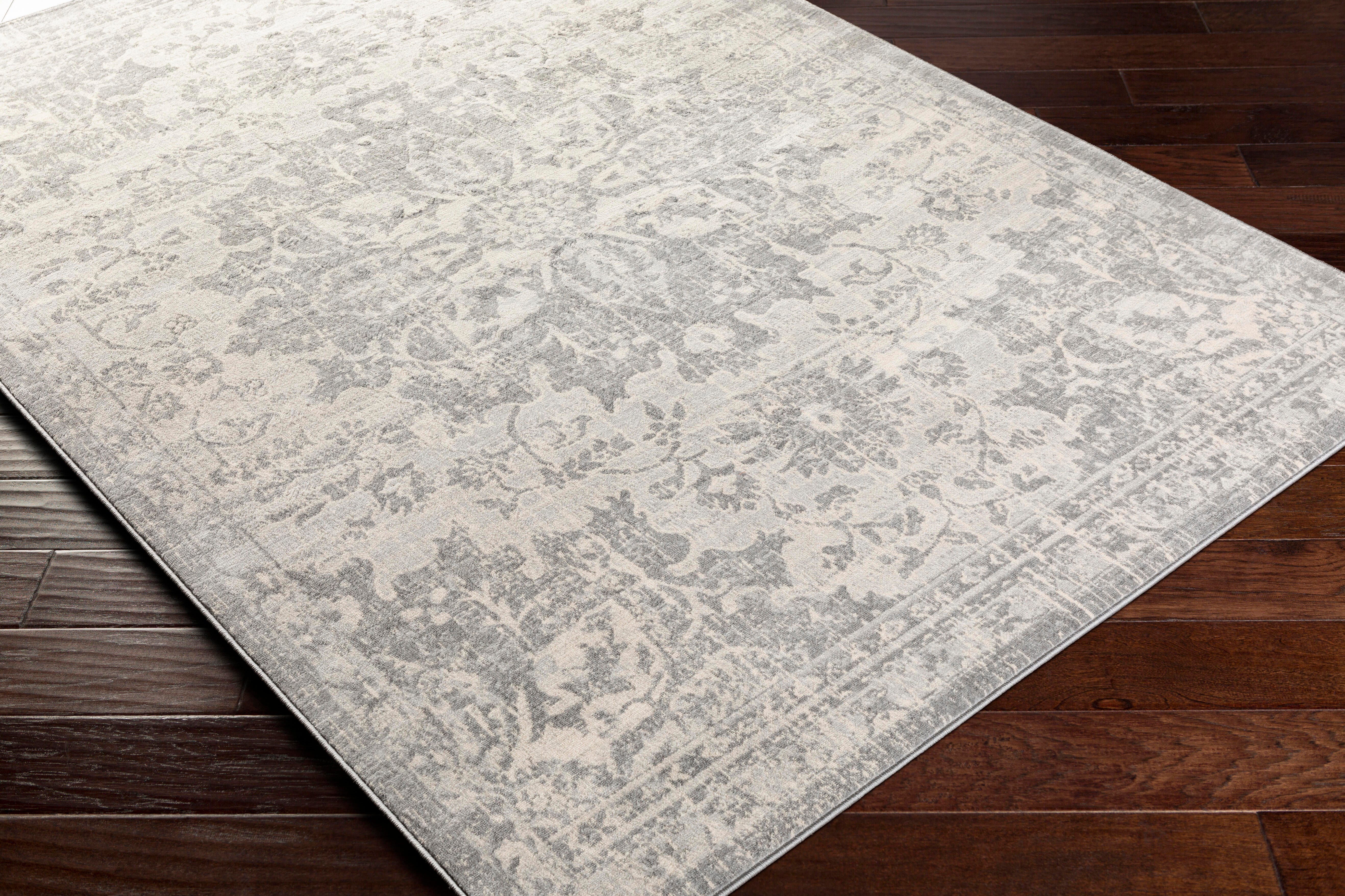 Surya Monaco 2' x 3' Accent Rug, Black/Gray, large