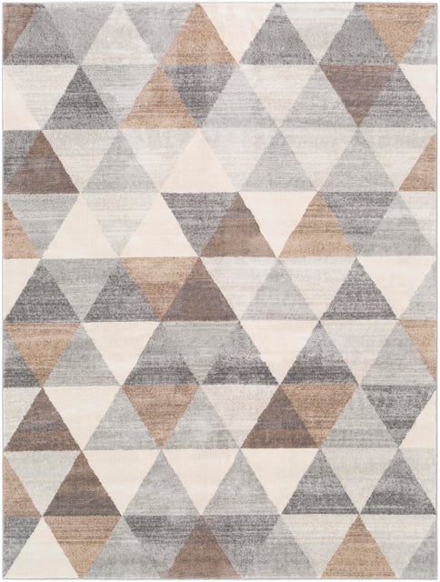 Livabliss Roma 5'3" x 7'1" Area Rug, Black/Gray