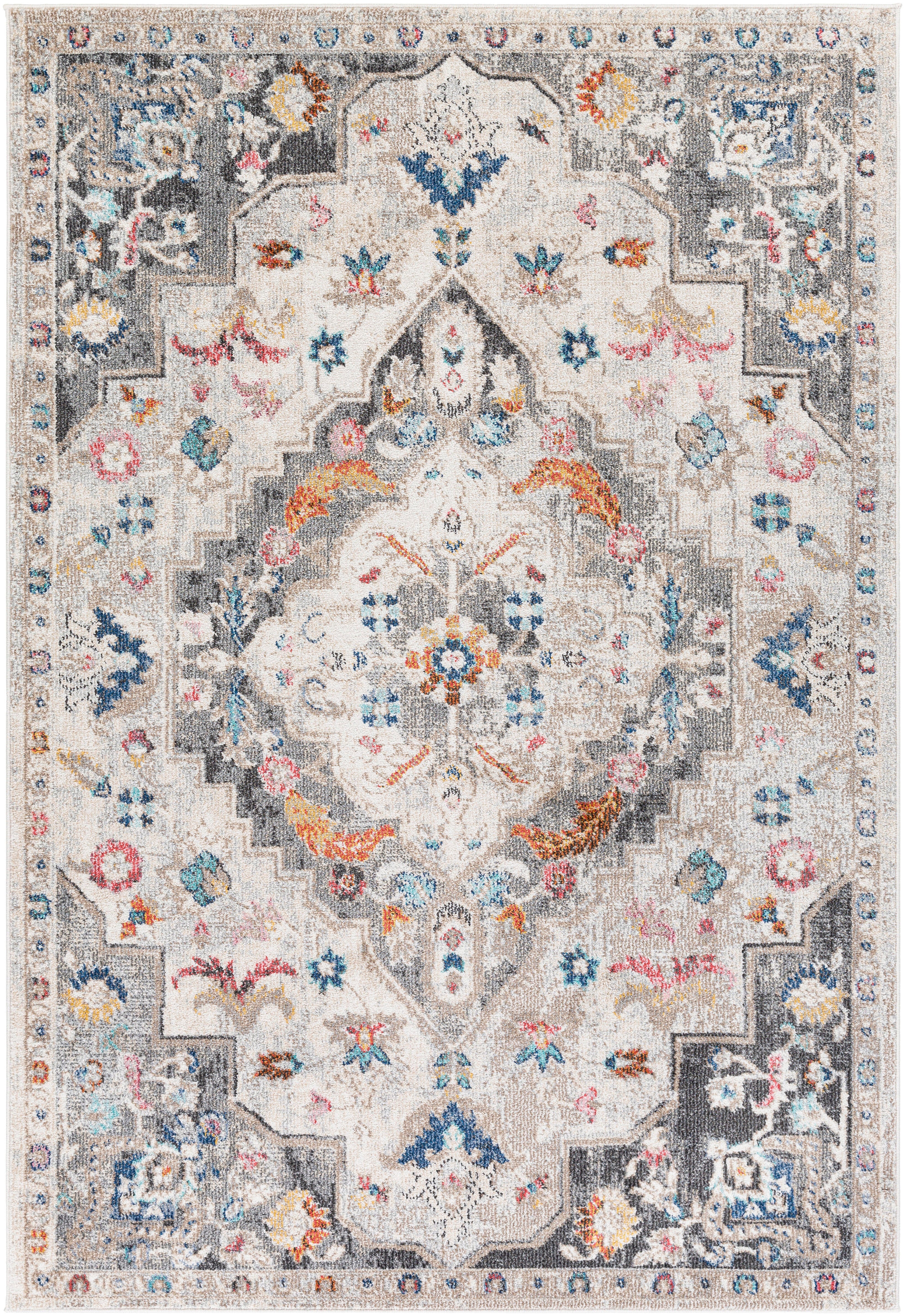 Home Accent Dilks 7'10" x 10'6" Area Rug, Brown/Beige, large
