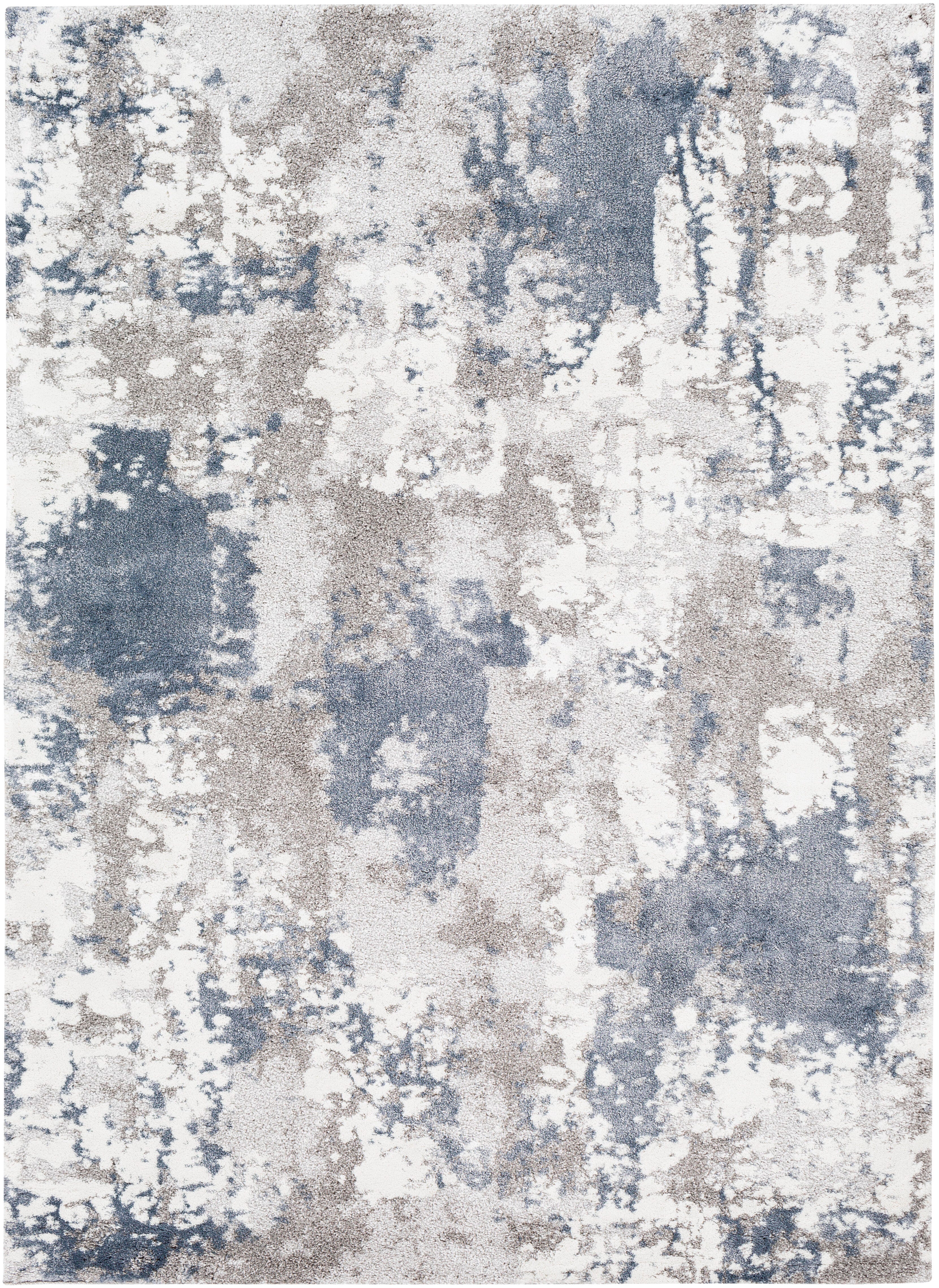 Home Accent Ramiro 6'7" x 9'6" Area Rug, Blue, large