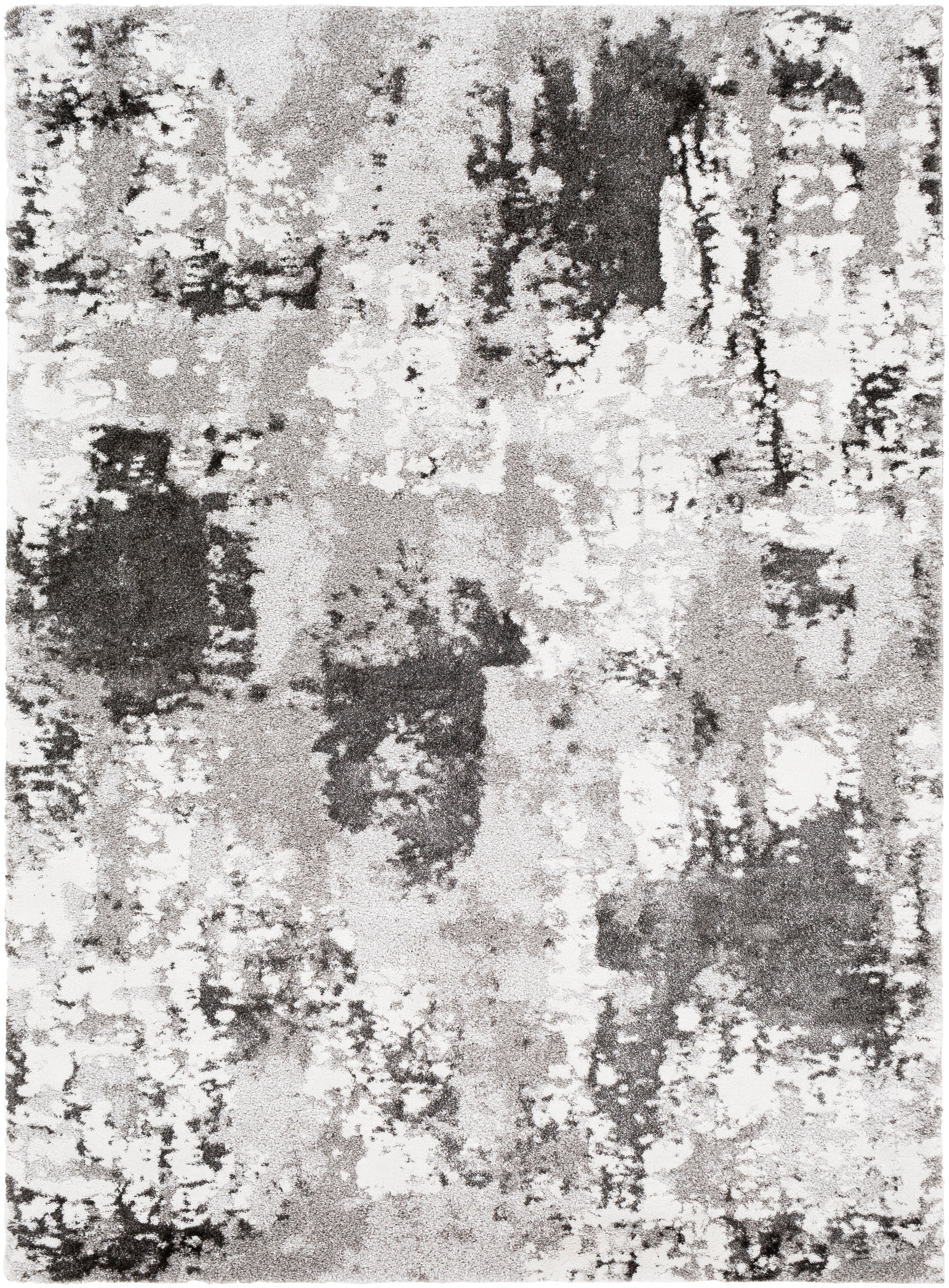 Home Accent Ramiro 3'11" x 5'7" Accent Rug, Black/Gray, large