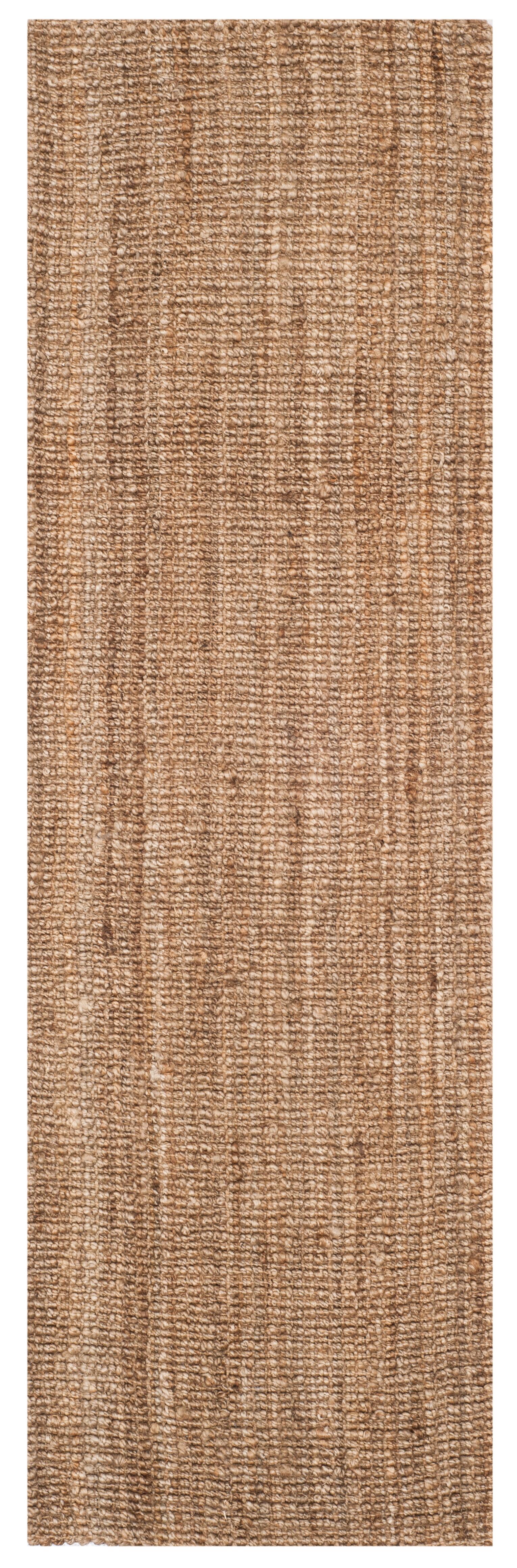 Safavieh Natural Fiber 2'-6 x 18' Runner, Natural/Gray, rollover