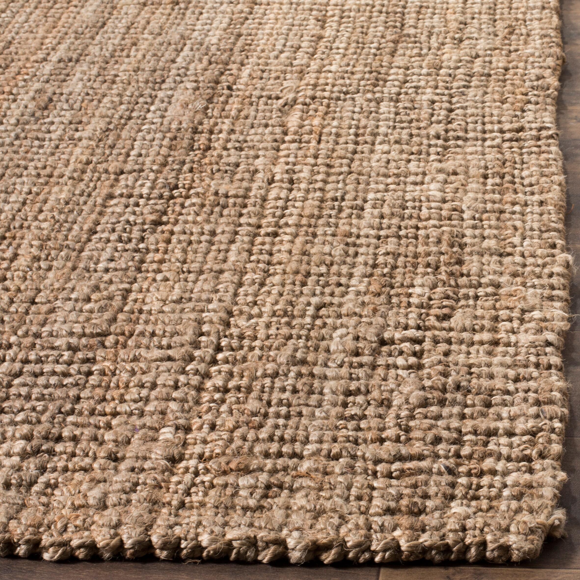 Safavieh Natural Fiber Natural Fiber 2'-6 x 18' Runner, Natural/Gray, large