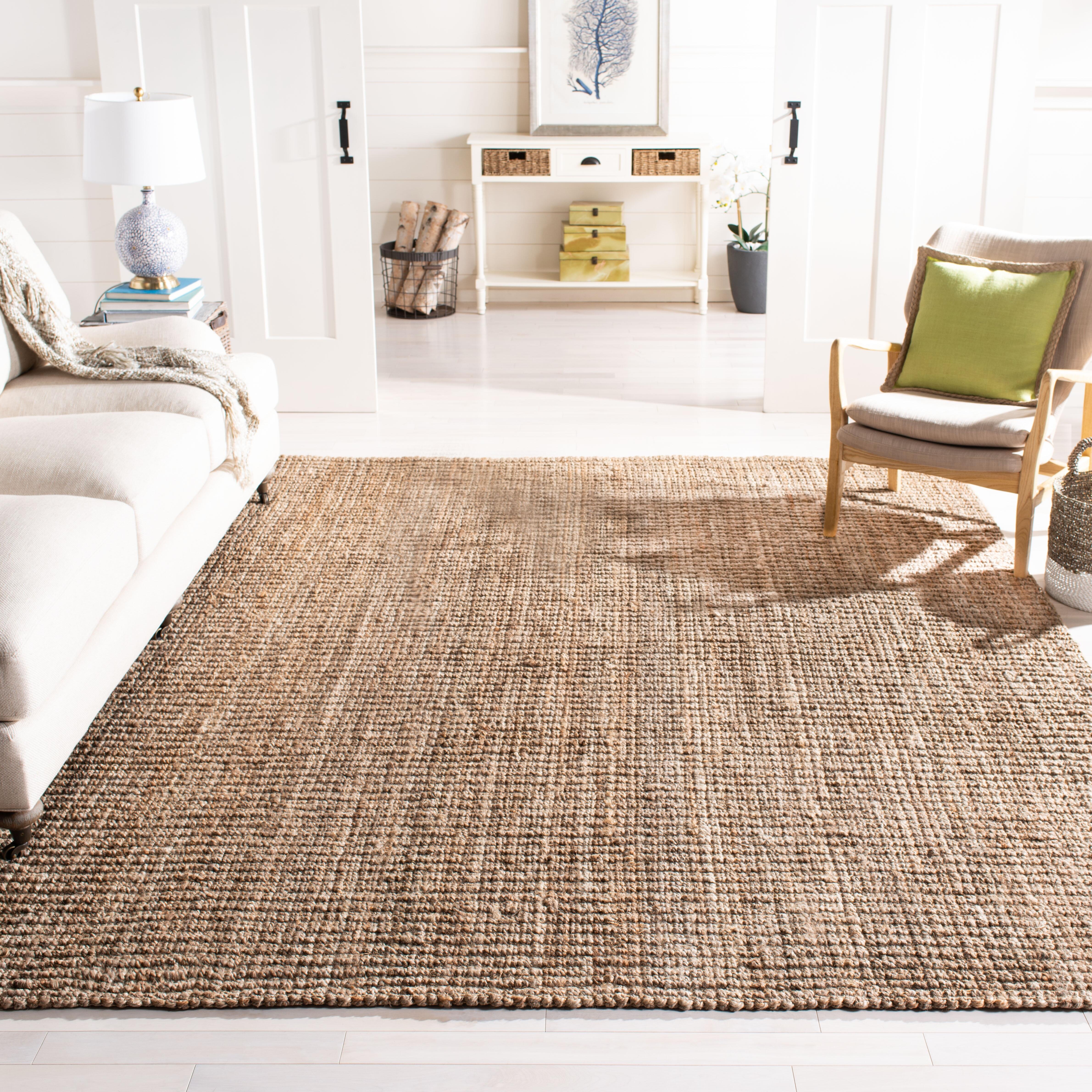 Safavieh Natural Fiber 8' x 10' Area Rug, Natural/Gray, rollover