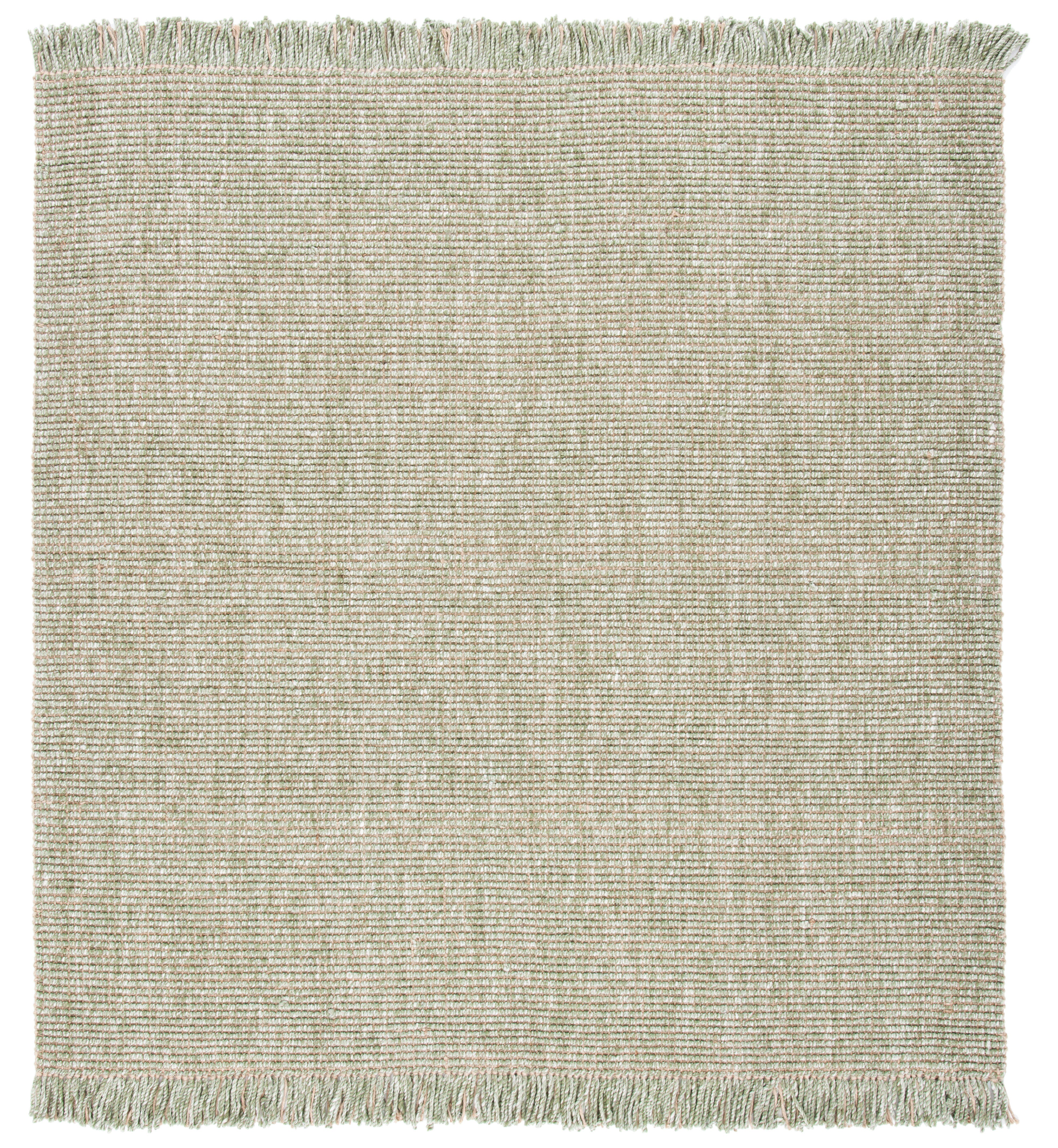 Safavieh Natural Fiber 6' x 6' Square Area Rug, Green/Natural, large
