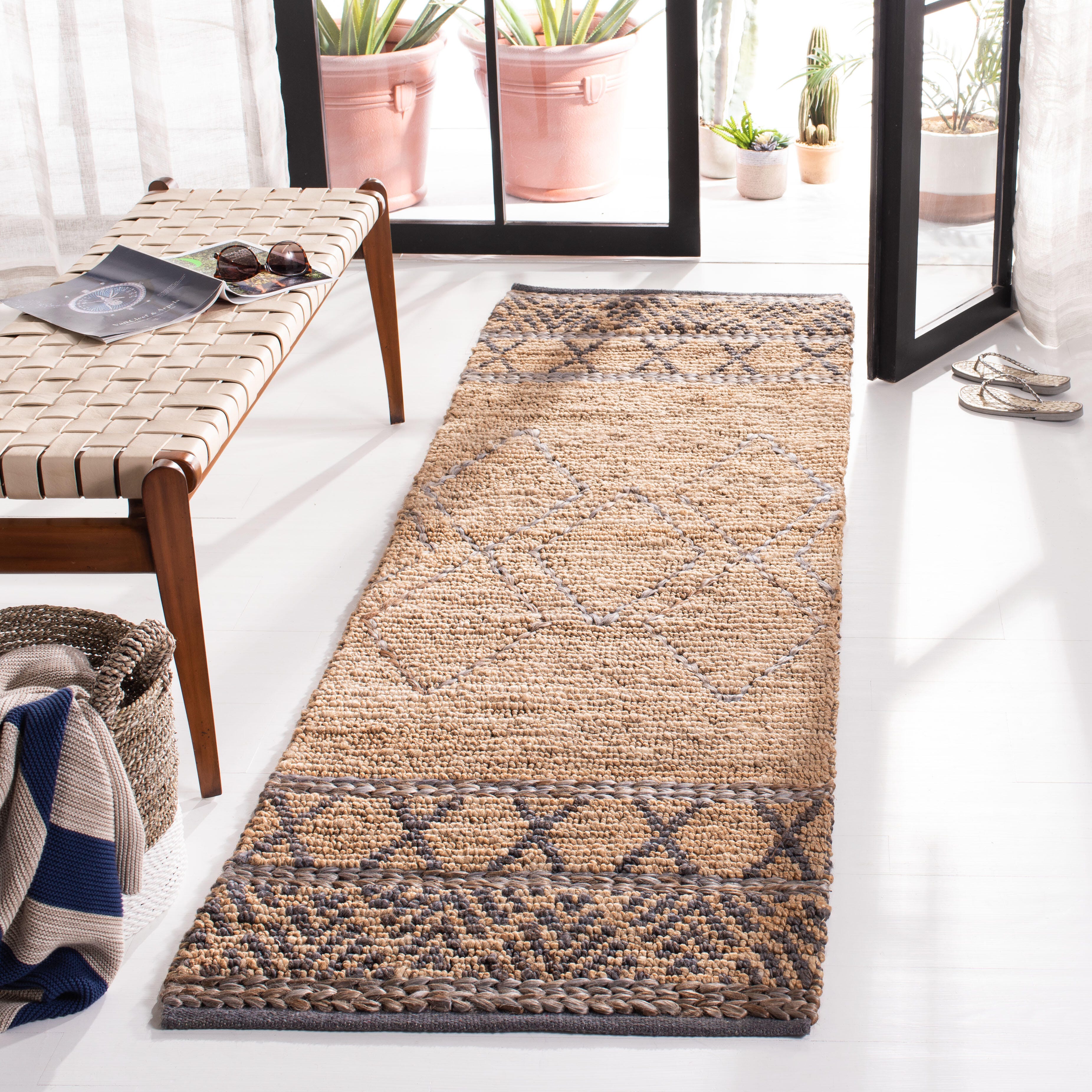 Safavieh Natural Fiber 2'-3 x 8' Runner, , rollover