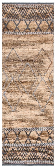 Safavieh Natural Fiber 2'-3 x 8' Runner, Beige/Gray