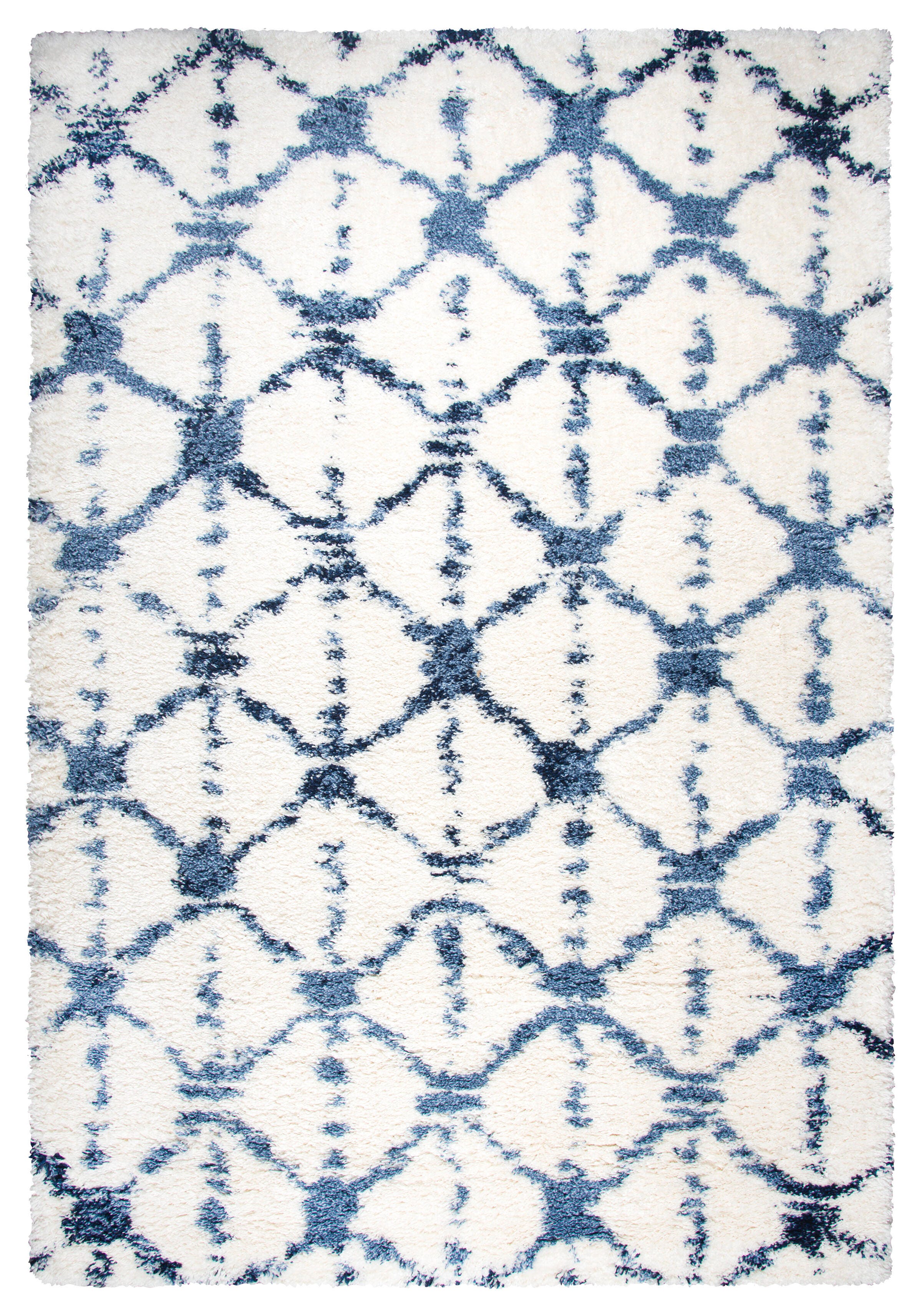 Midnight Midnight Neutral 7'10" x 10'6" Power-Loomed Rug, Ivory, large