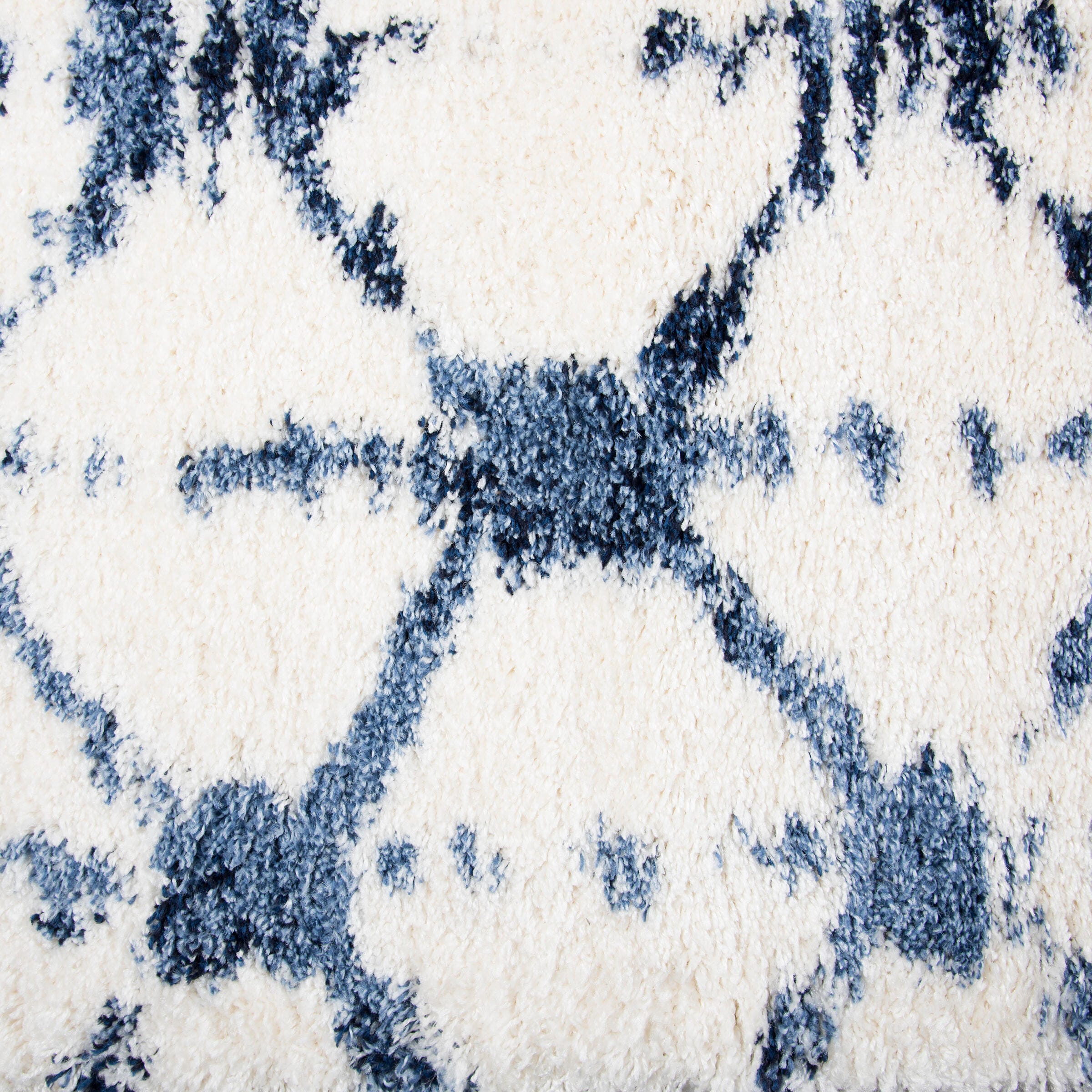 Midnight Midnight Neutral 7'10" x 10'6" Power-Loomed Rug, Ivory, large