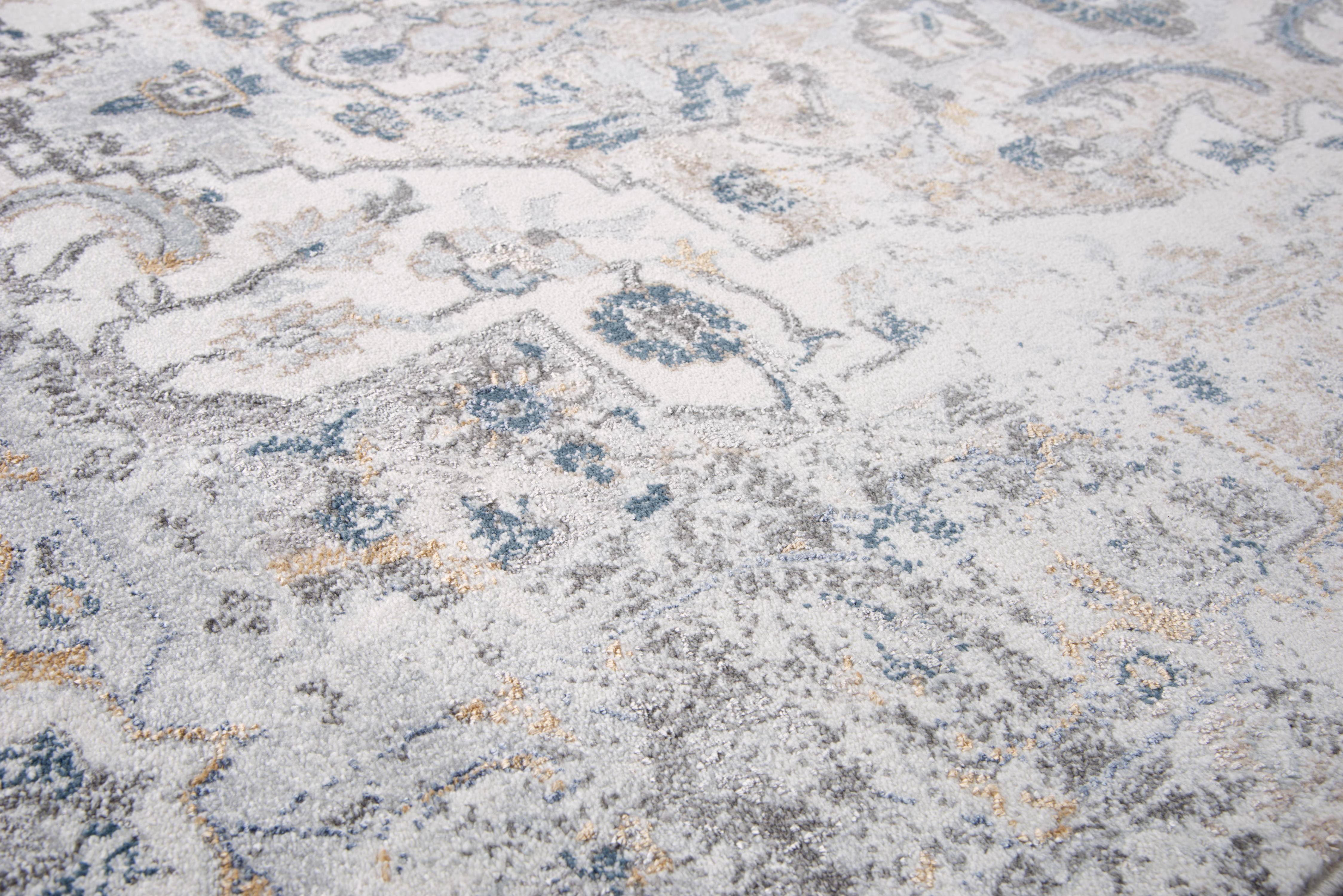Lavish Lavish Neutral 7'10"x9'10" Power-Loomed Rug, Beige, large
