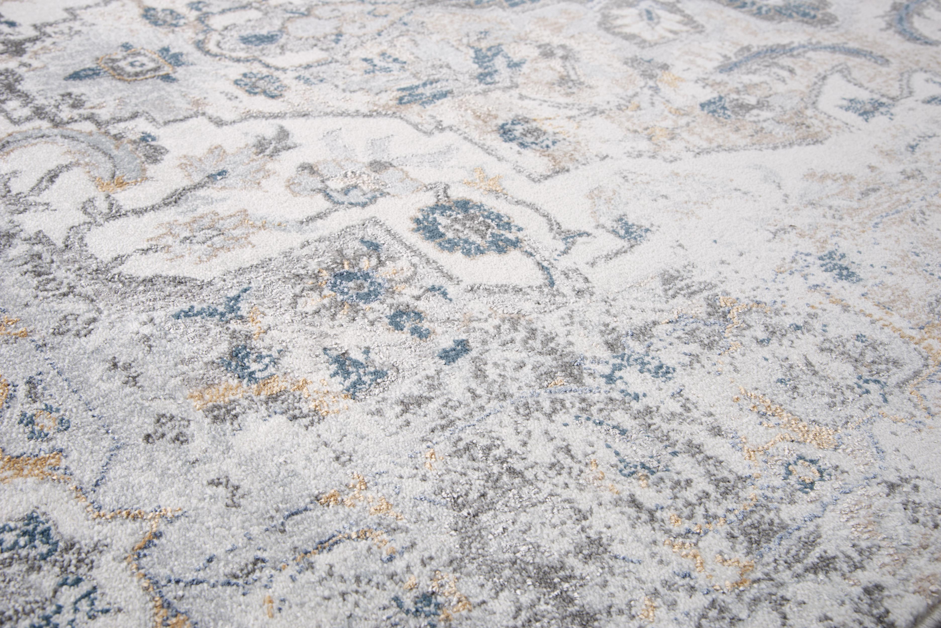 Lavish Lavish Neutral 7'10"x9'10" Power-Loomed Rug, Beige, large