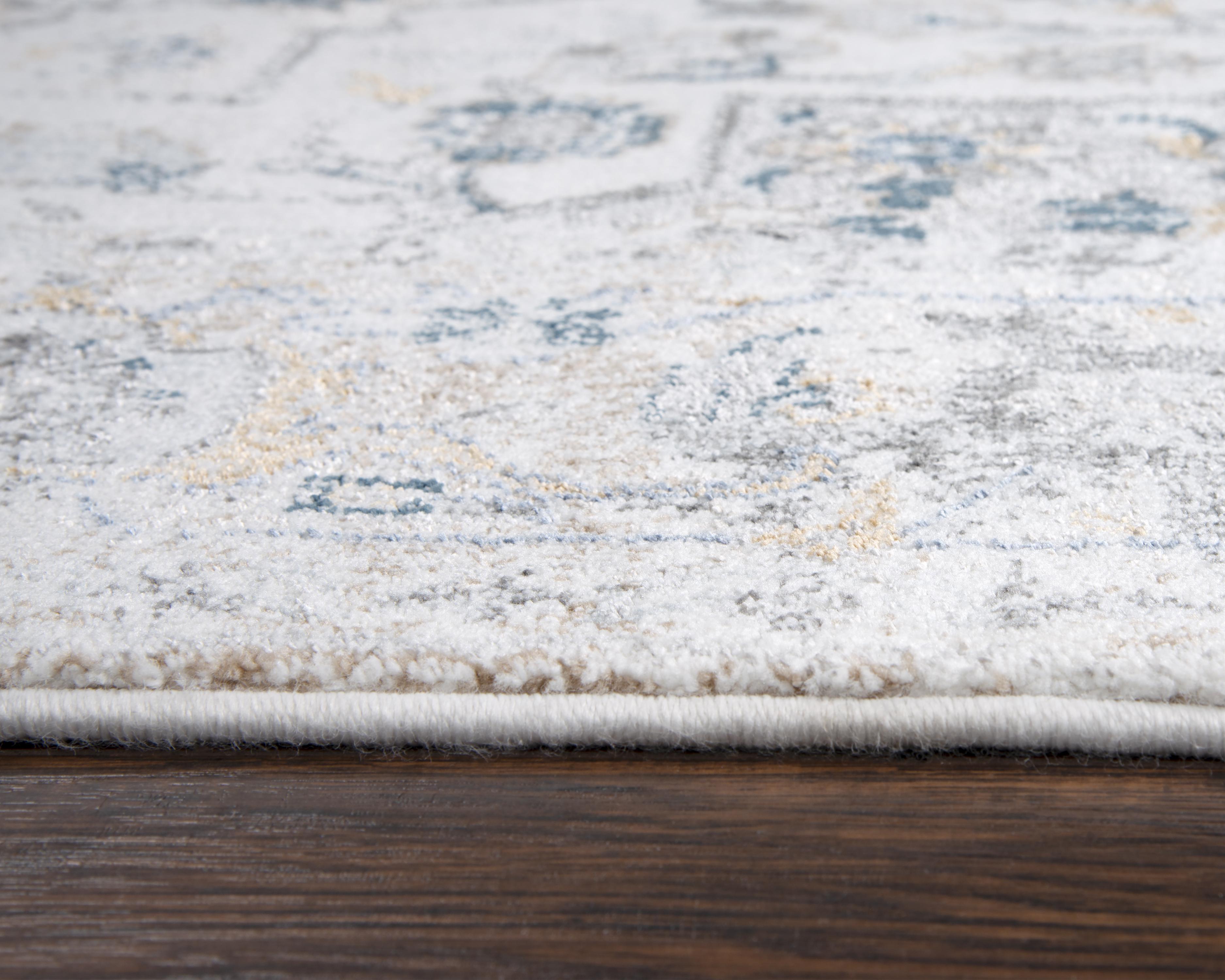 Lavish Lavish Neutral 7'10"x9'10" Power-Loomed Rug, Beige, large