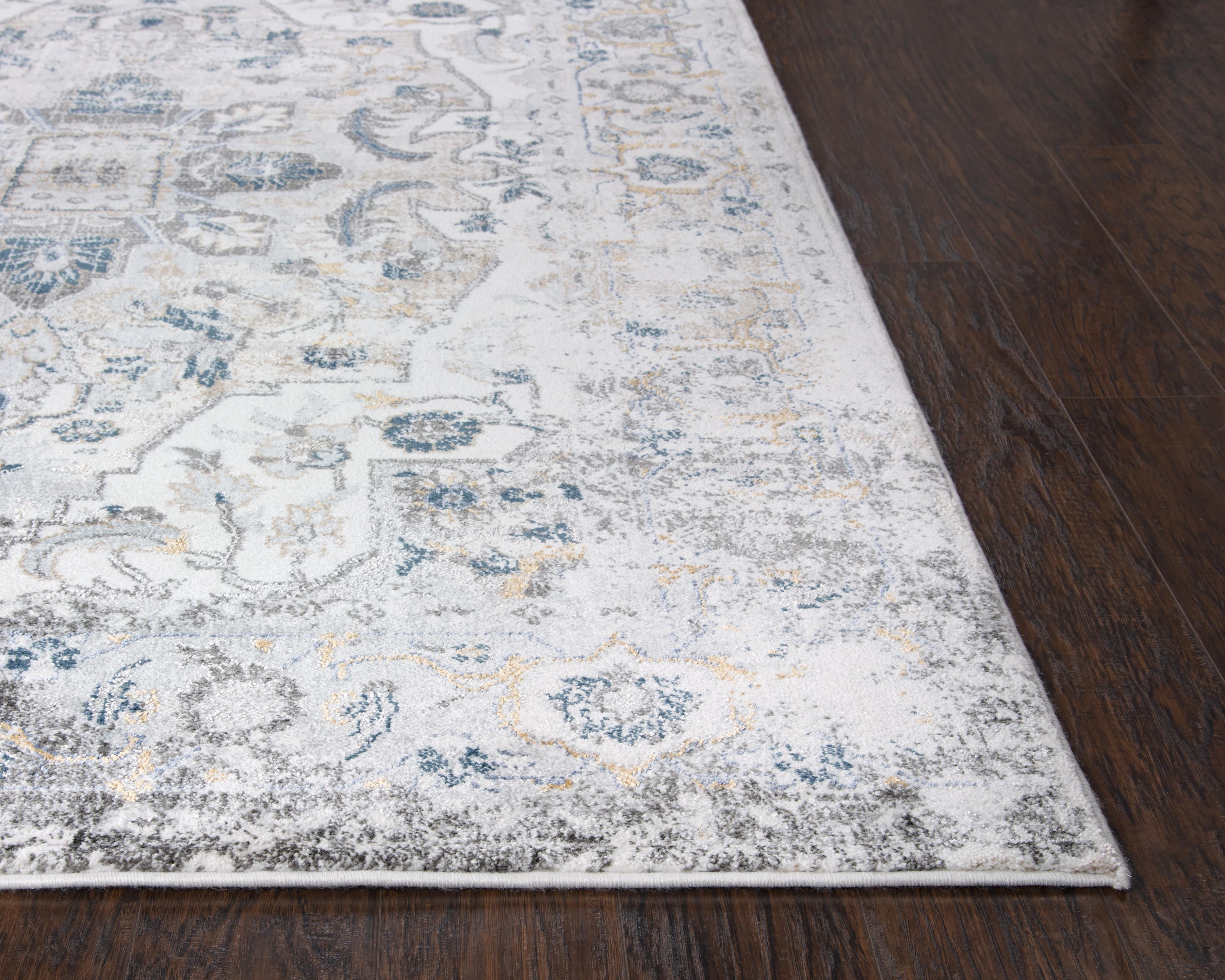 Lavish Lavish Neutral 7'10"x9'10" Power-Loomed Rug, Beige, large