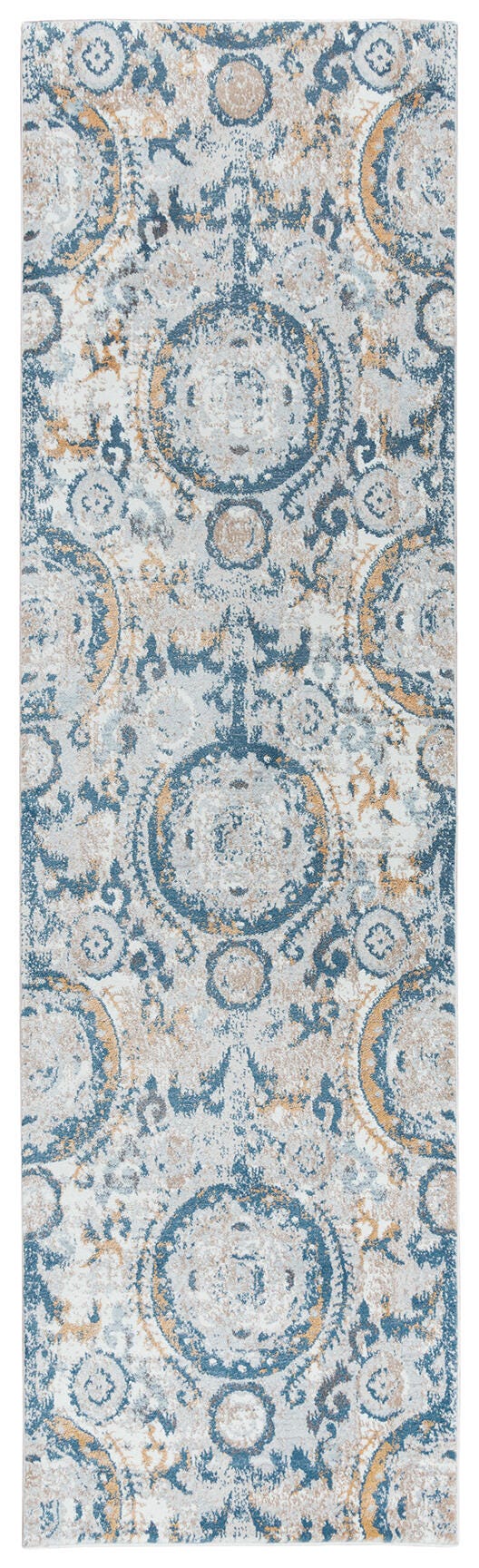 Lavish Lavish Neutral 2'7"x8' Power-Loomed Rug, , large