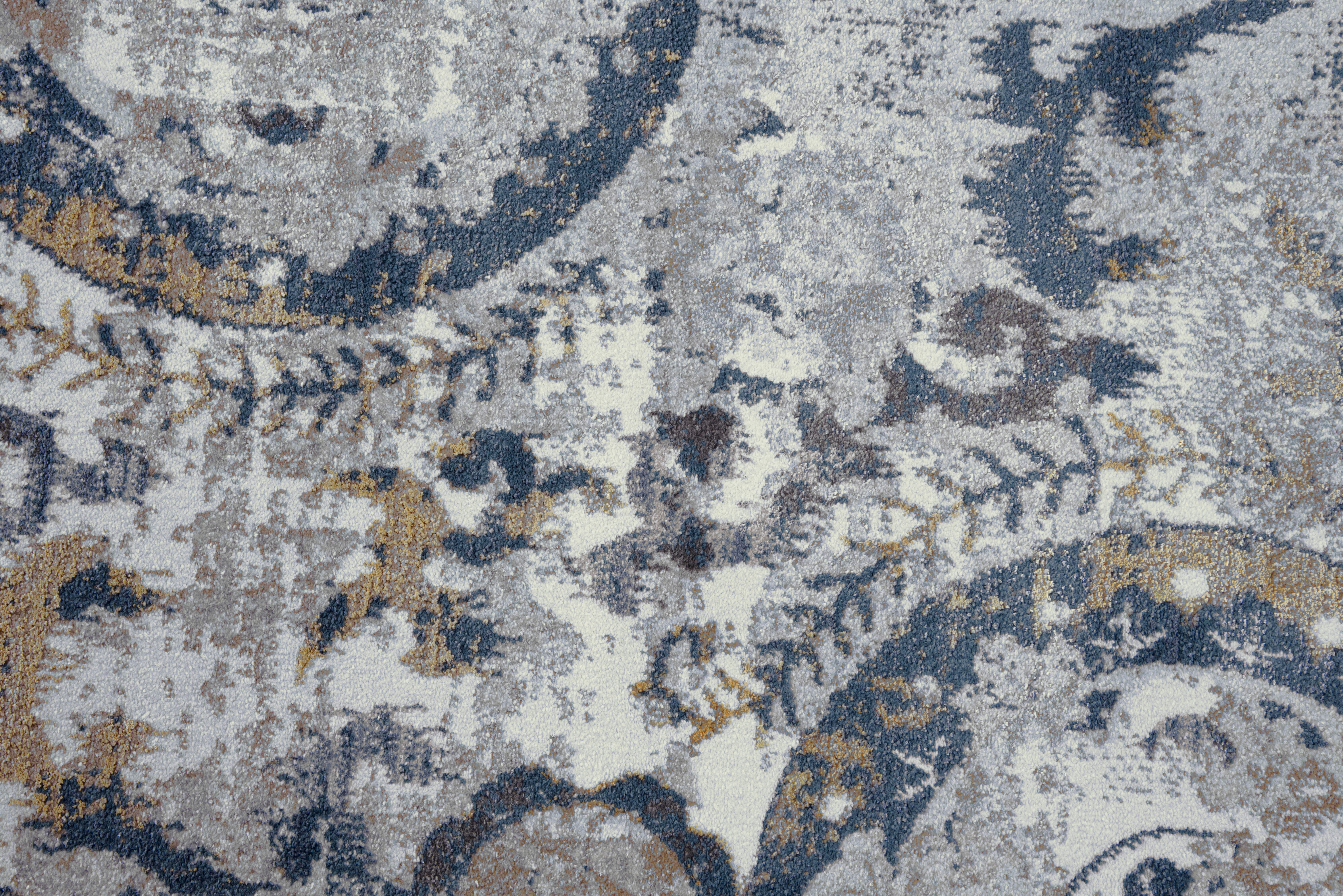 Lavish Lavish Neutral 2'7"x8' Power-Loomed Rug, , large