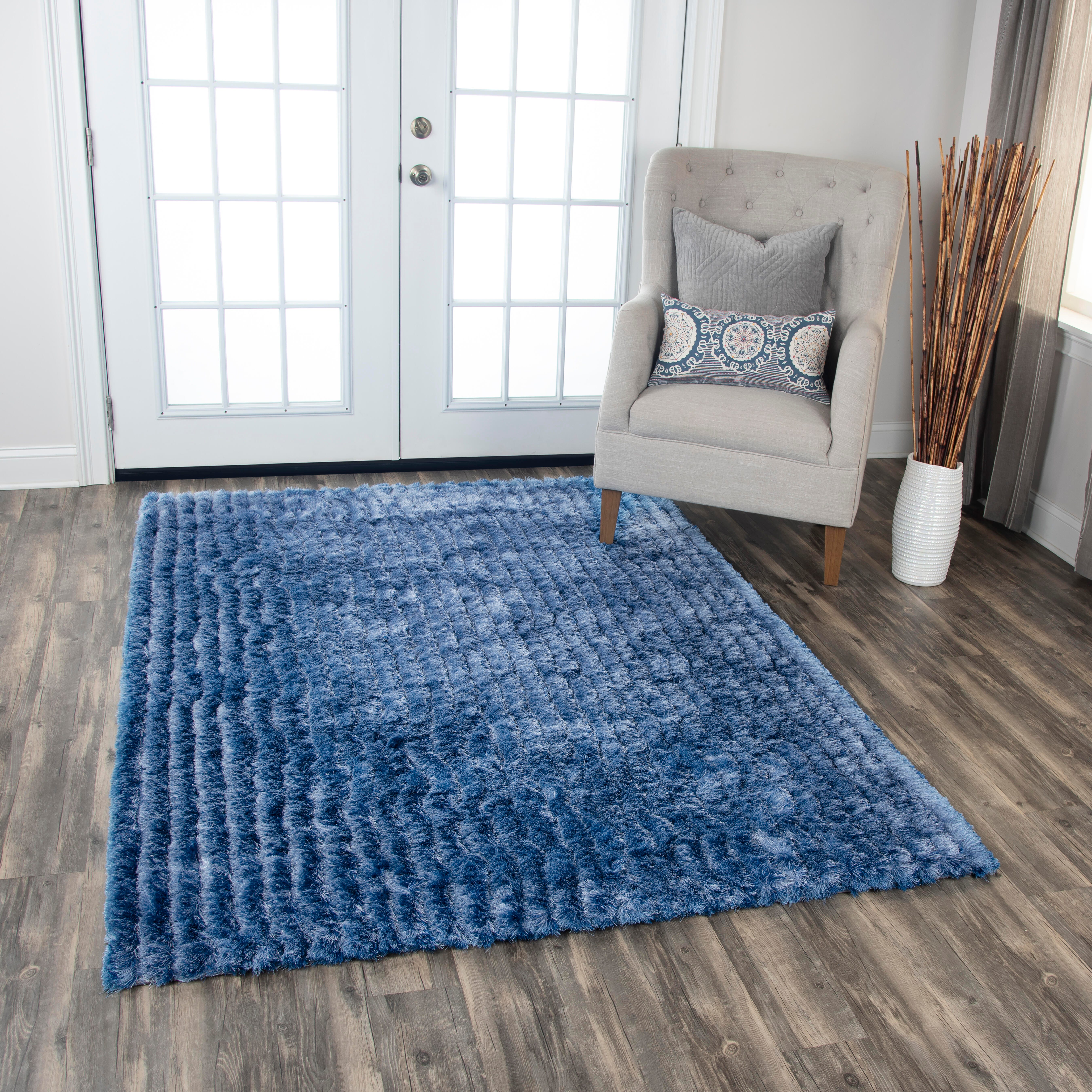 Alora D&eacute;cor 7"6'x9"6' Area Rug, Blue, rollover