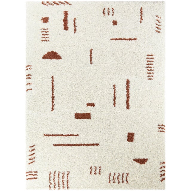 Balta Rupa Boho Moroccan Shag 6' 7" x 9' Area Rug