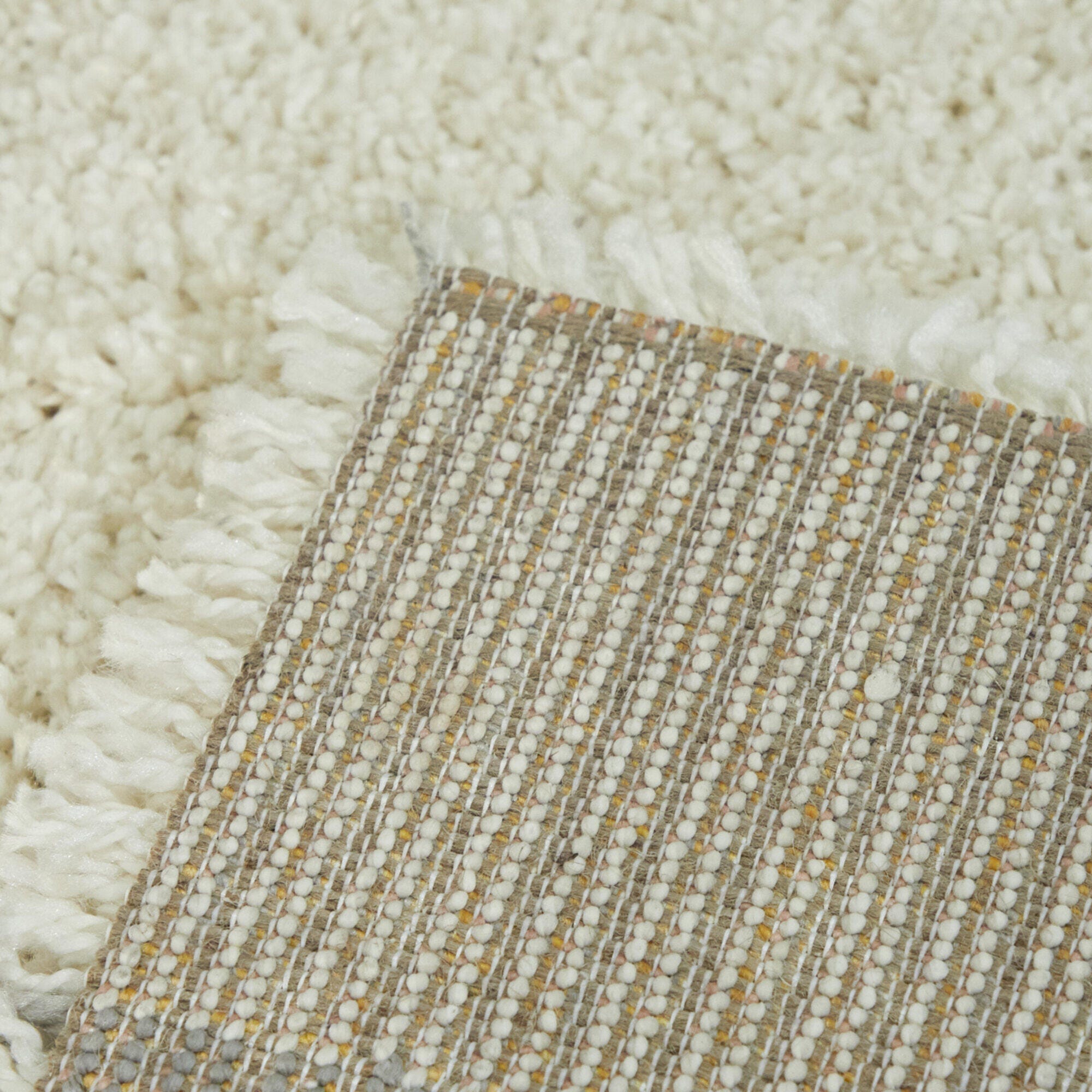 Balta Rupa Boho Moroccan Shag 6' 7" x 9' Area Rug, Gray, large