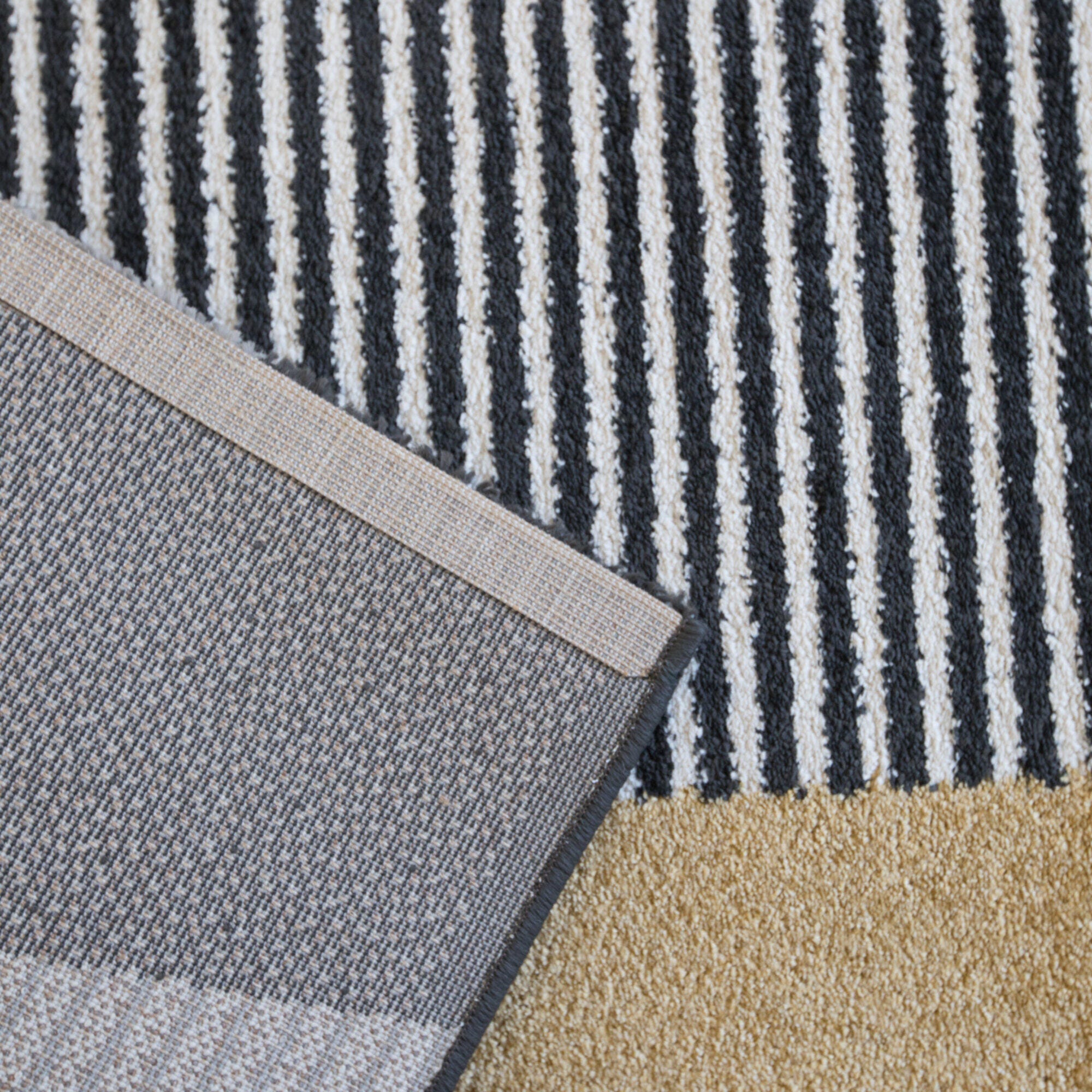 Balta Evelina Elle Gold Modern Geometric 2' x 7' Runner, Gold, large