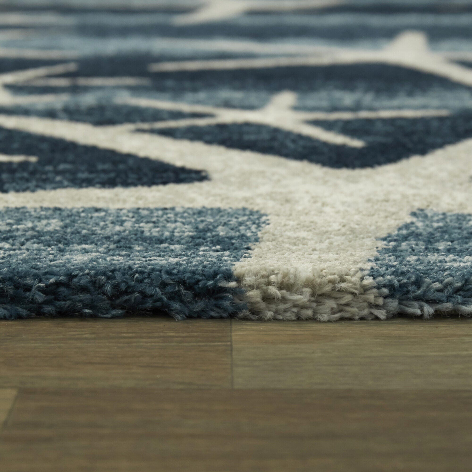 Balta Martin Coastal Starfish 7' 10" x 10' Area Rug, Dark Blue, large