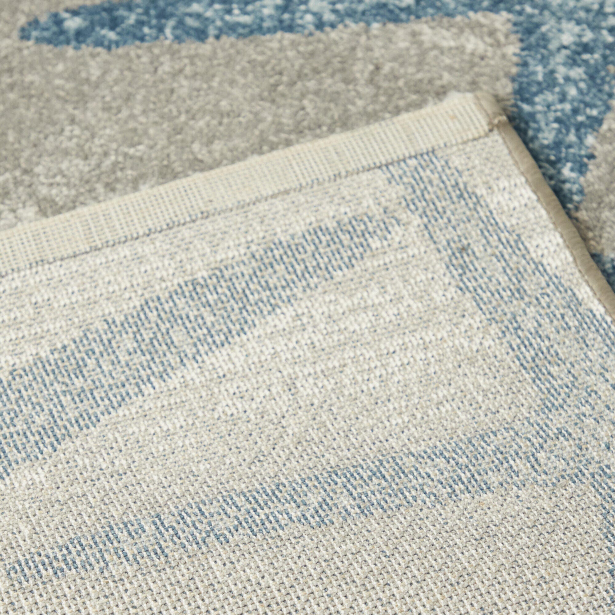 Balta Martin Coastal Starfish 2' 2" x 7' Runner, Gray, large
