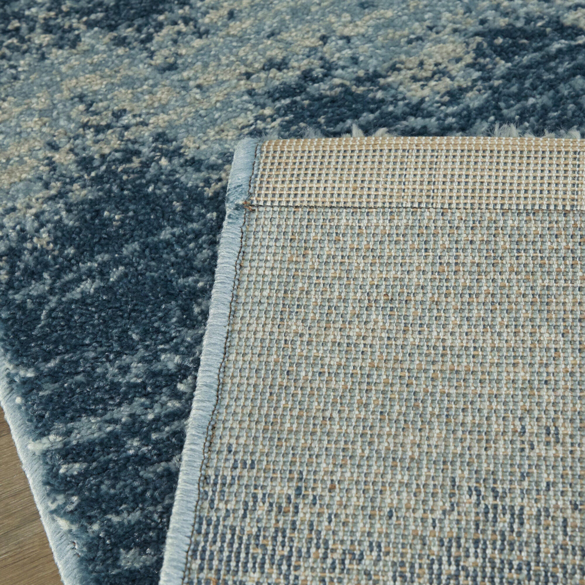Balta Martin Coastal Starfish 2' 2" x 7' Runner, Blue, large