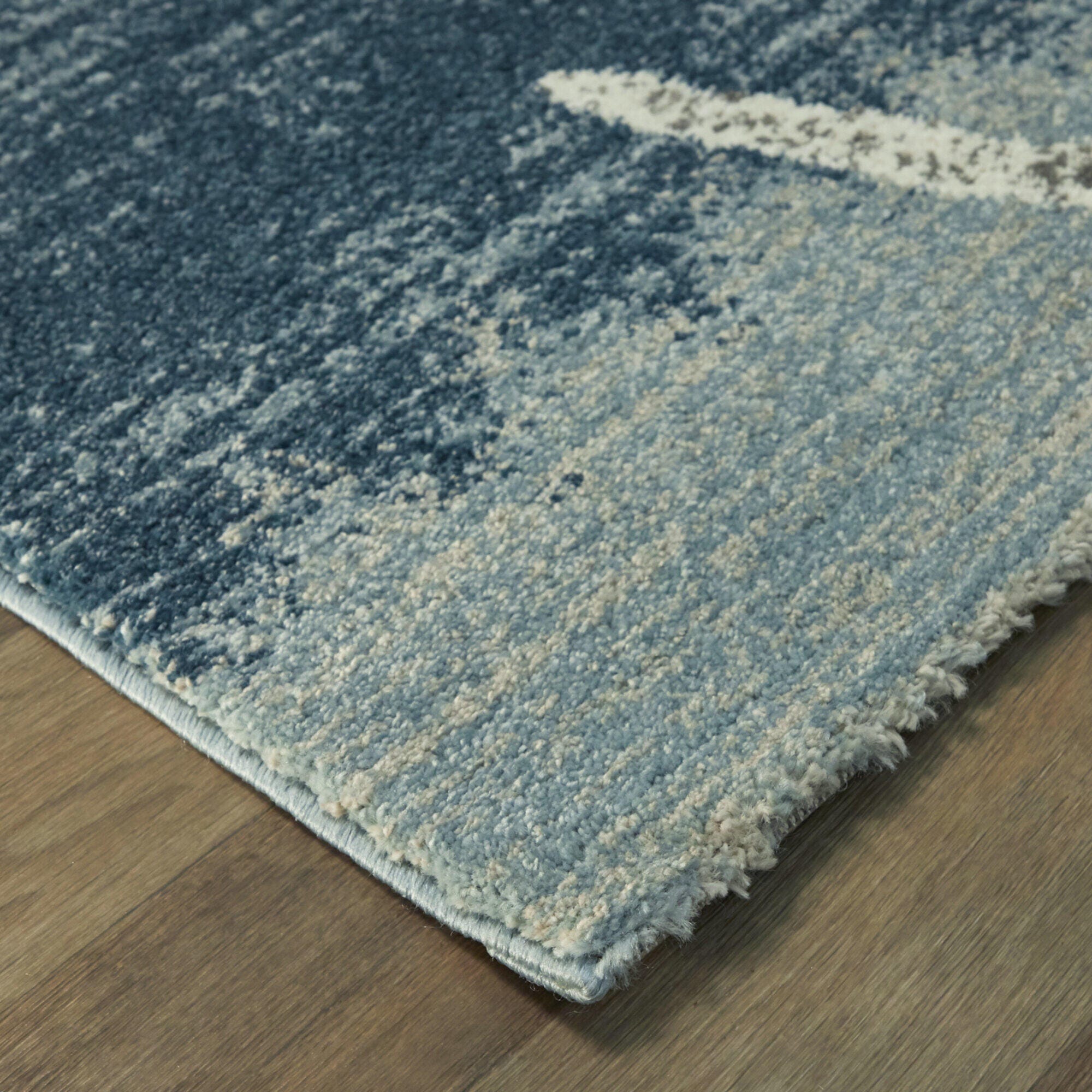 Balta Martin Coastal Starfish 5' 3" x 7' Area Rug, Blue, large