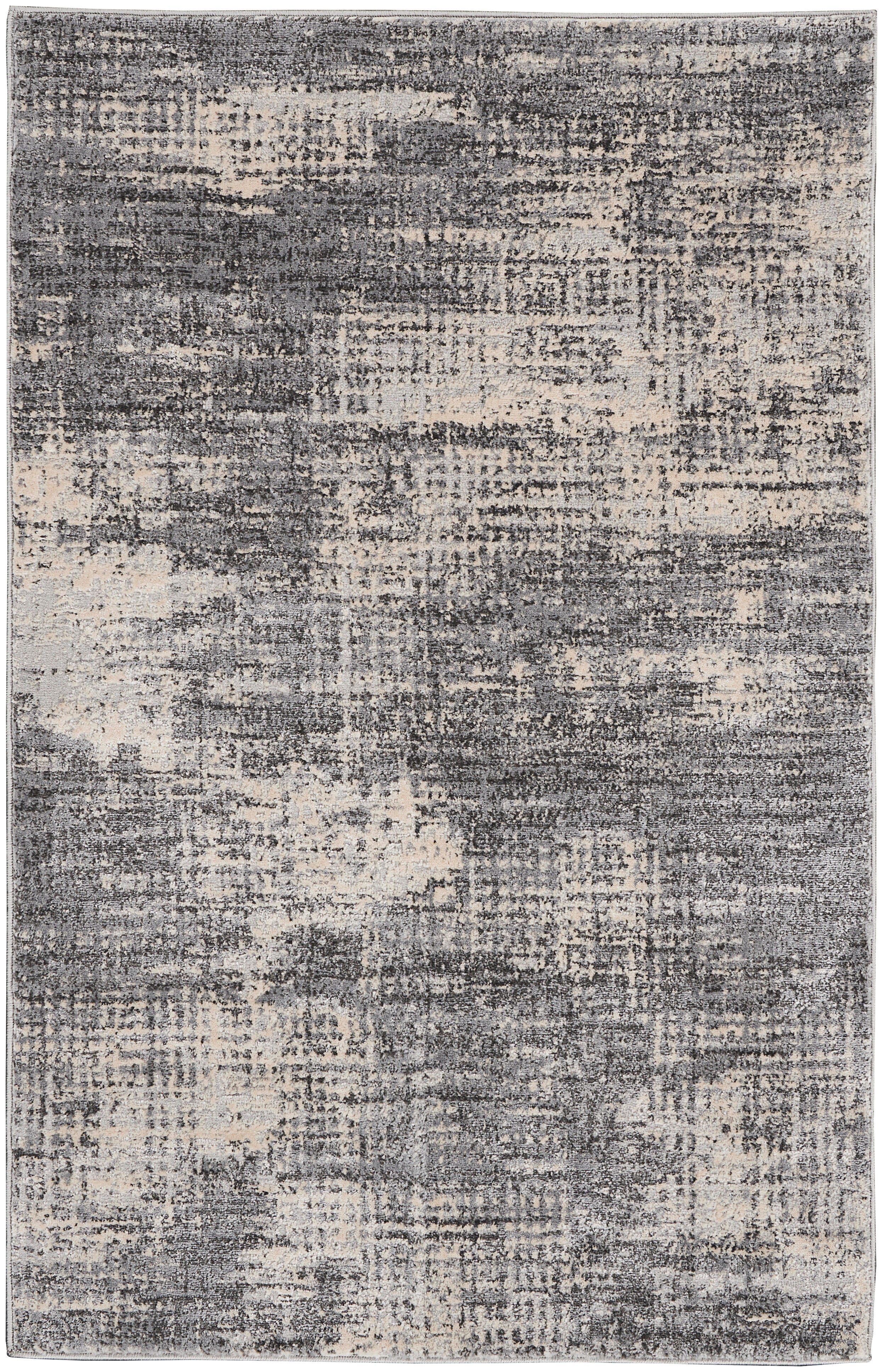 Calvin Klein Calvin Klein Ck950 Rush 3'2" x 5' Grey/Beige Modern Indoor Rug, Gray/Beige, large
