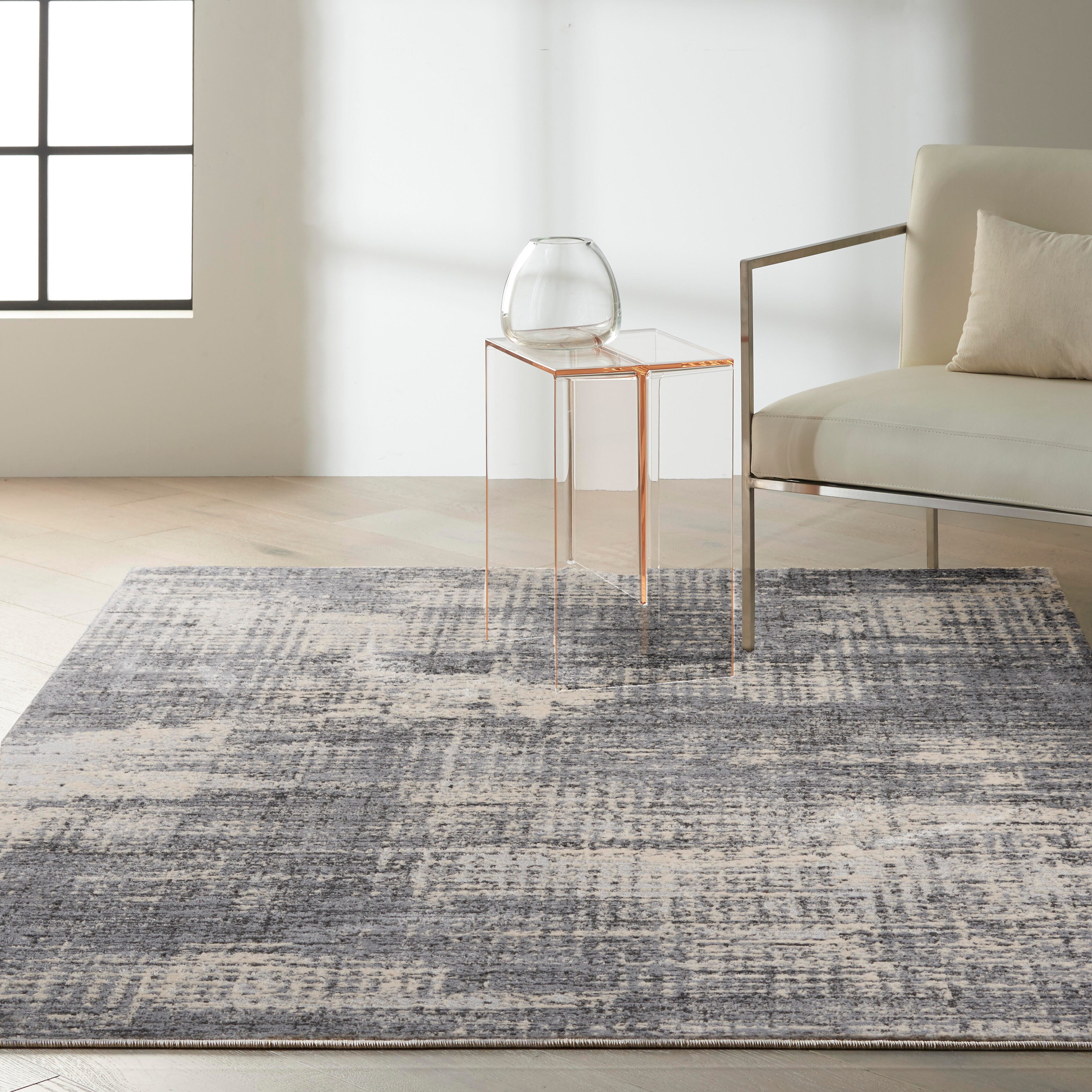 Calvin Klein Calvin Klein Ck950 Rush 4' x 6' Grey/Beige Modern Indoor Rug, Gray/Beige, rollover