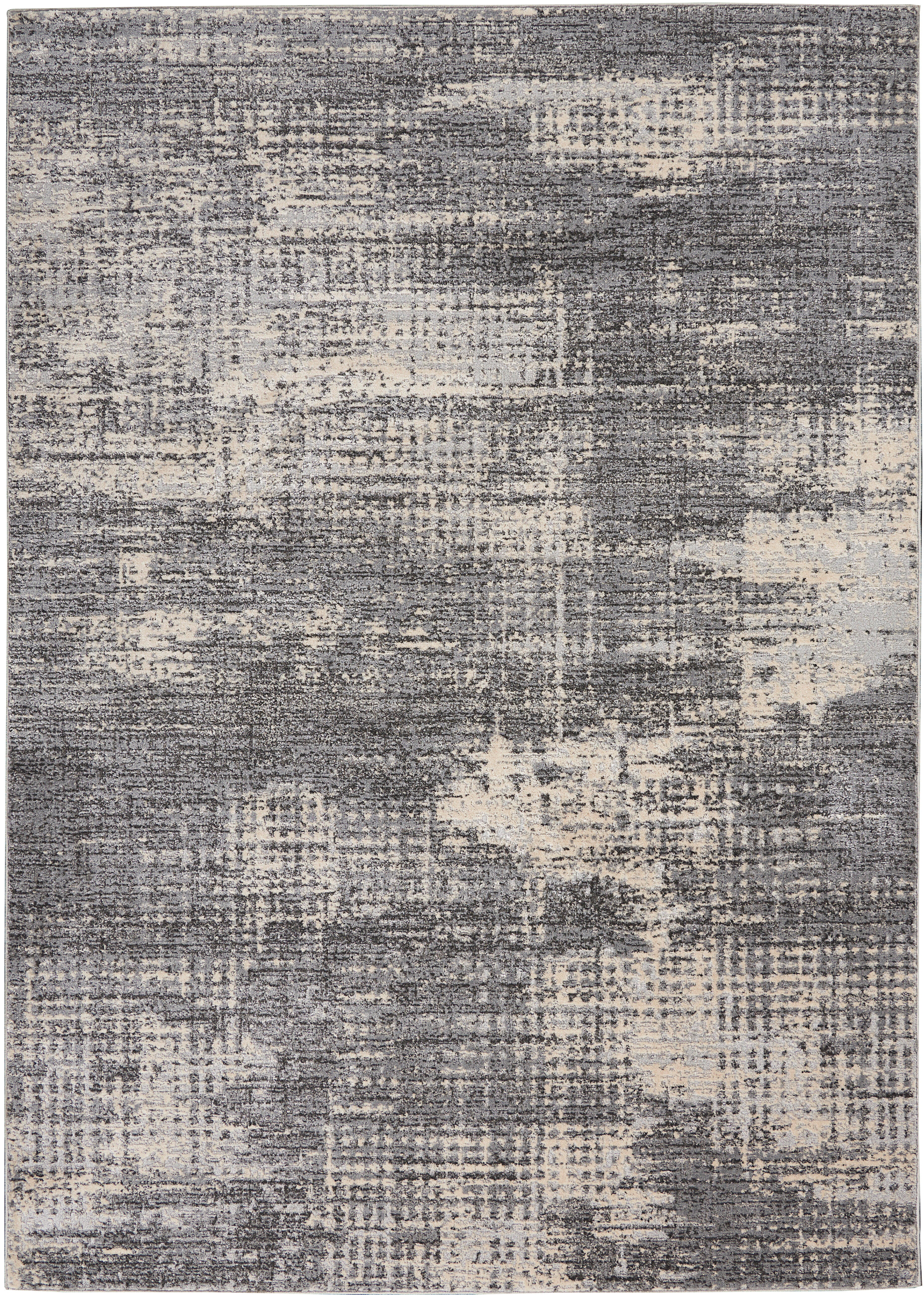 Calvin Klein Calvin Klein Ck950 Rush 4' x 6' Grey/Beige Modern Indoor Rug, Gray/Beige, large